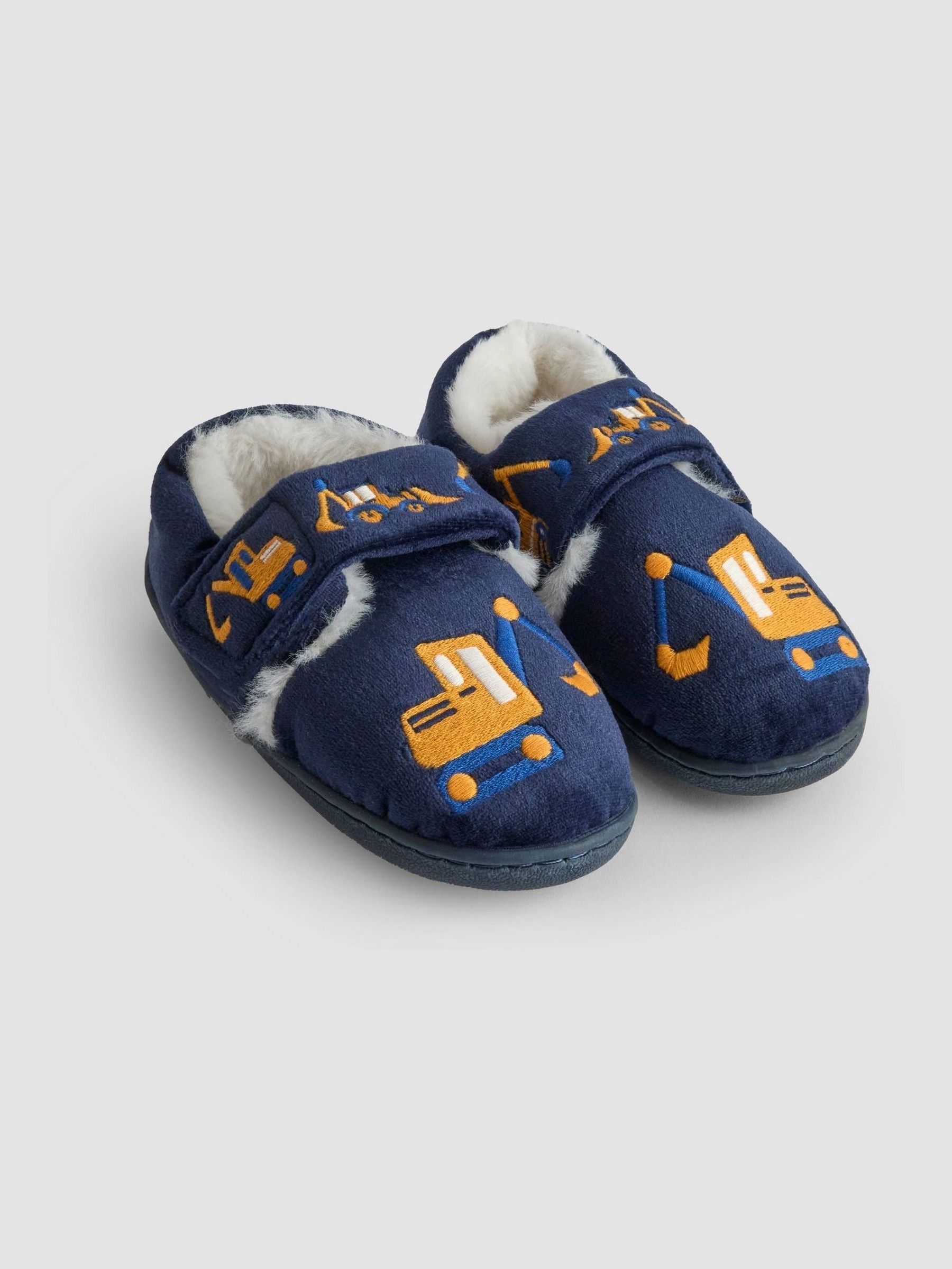 Navy Digger Slipper Shoe JoJo Maman Bébé