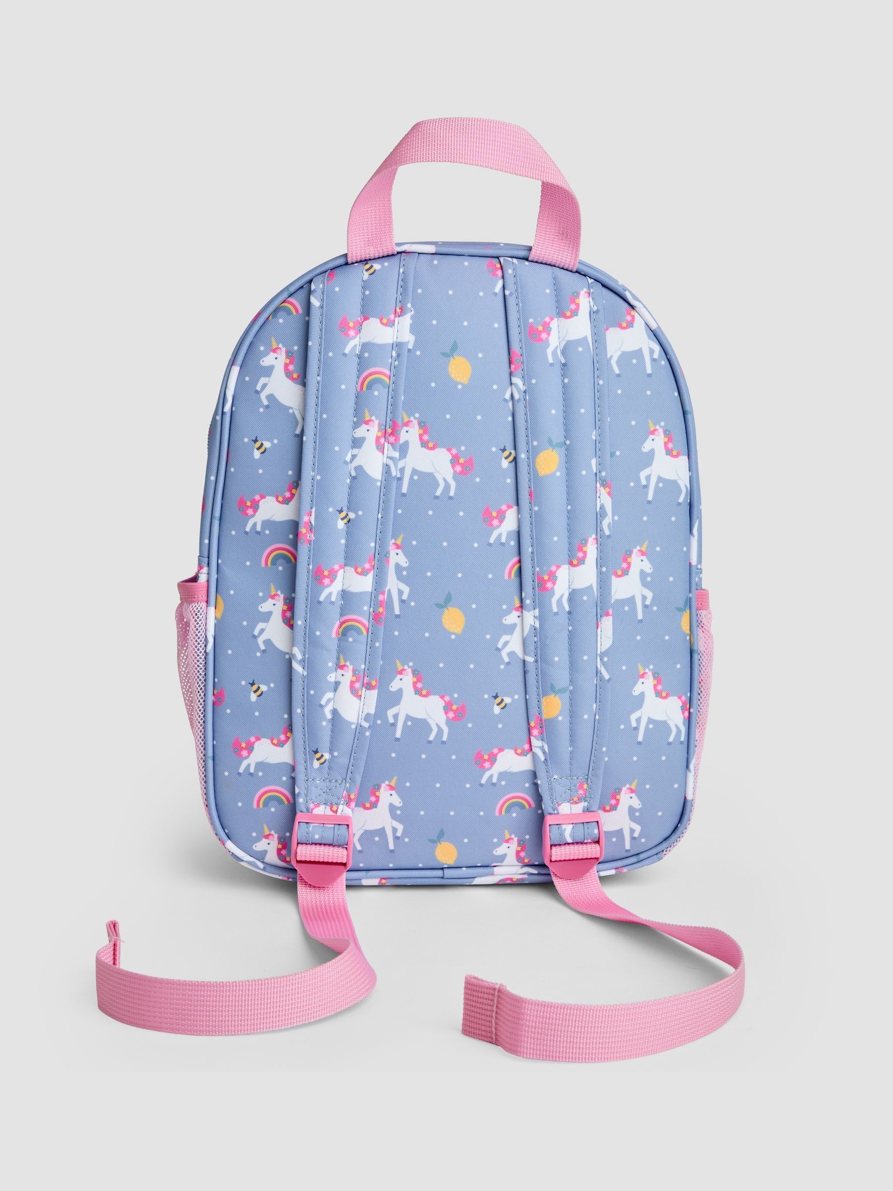 Blue/Pink Medium Backpack - Image 6 of 7
