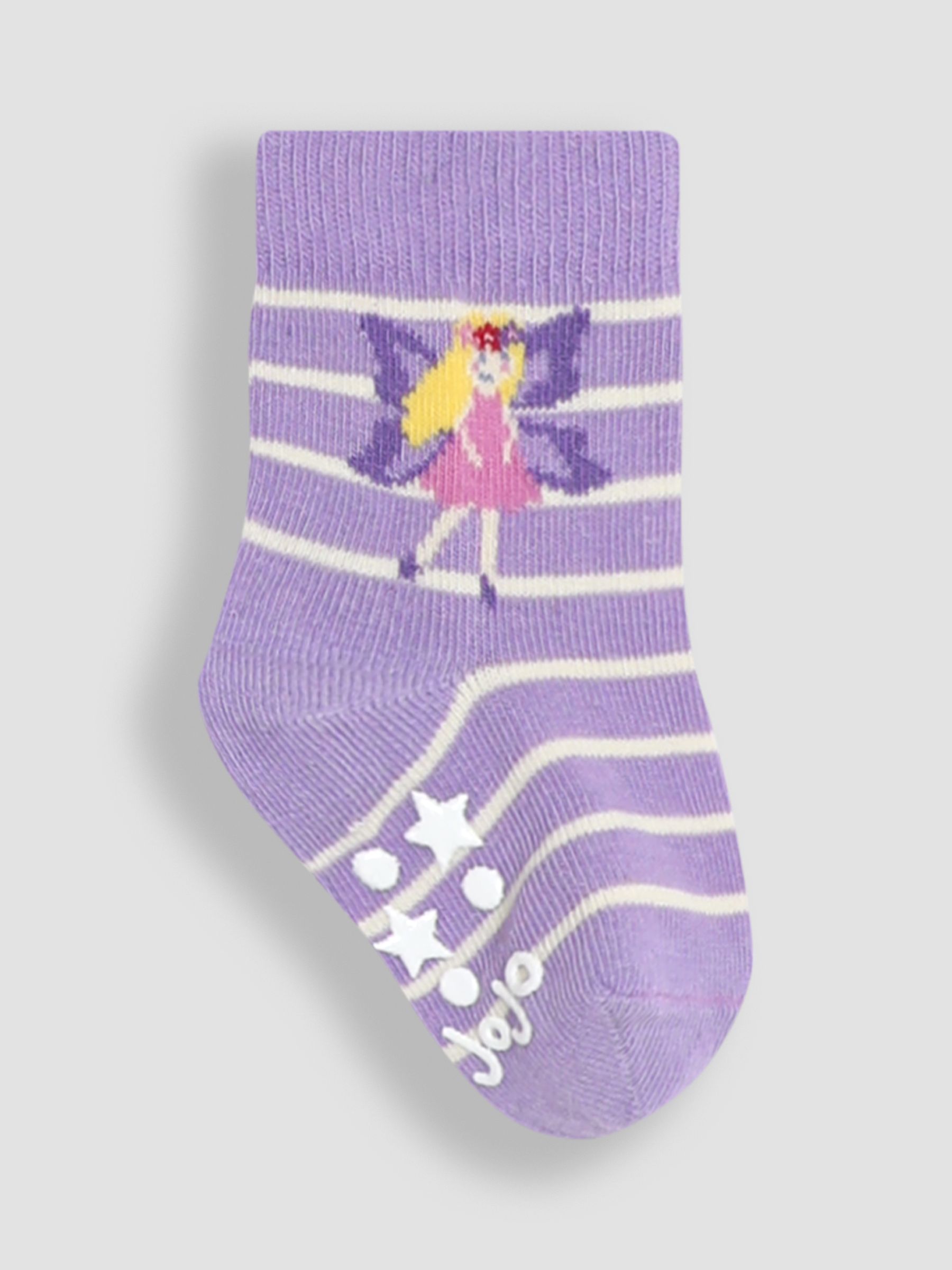 Pink Cotton Socks 3 Pack - Image 4 of 4