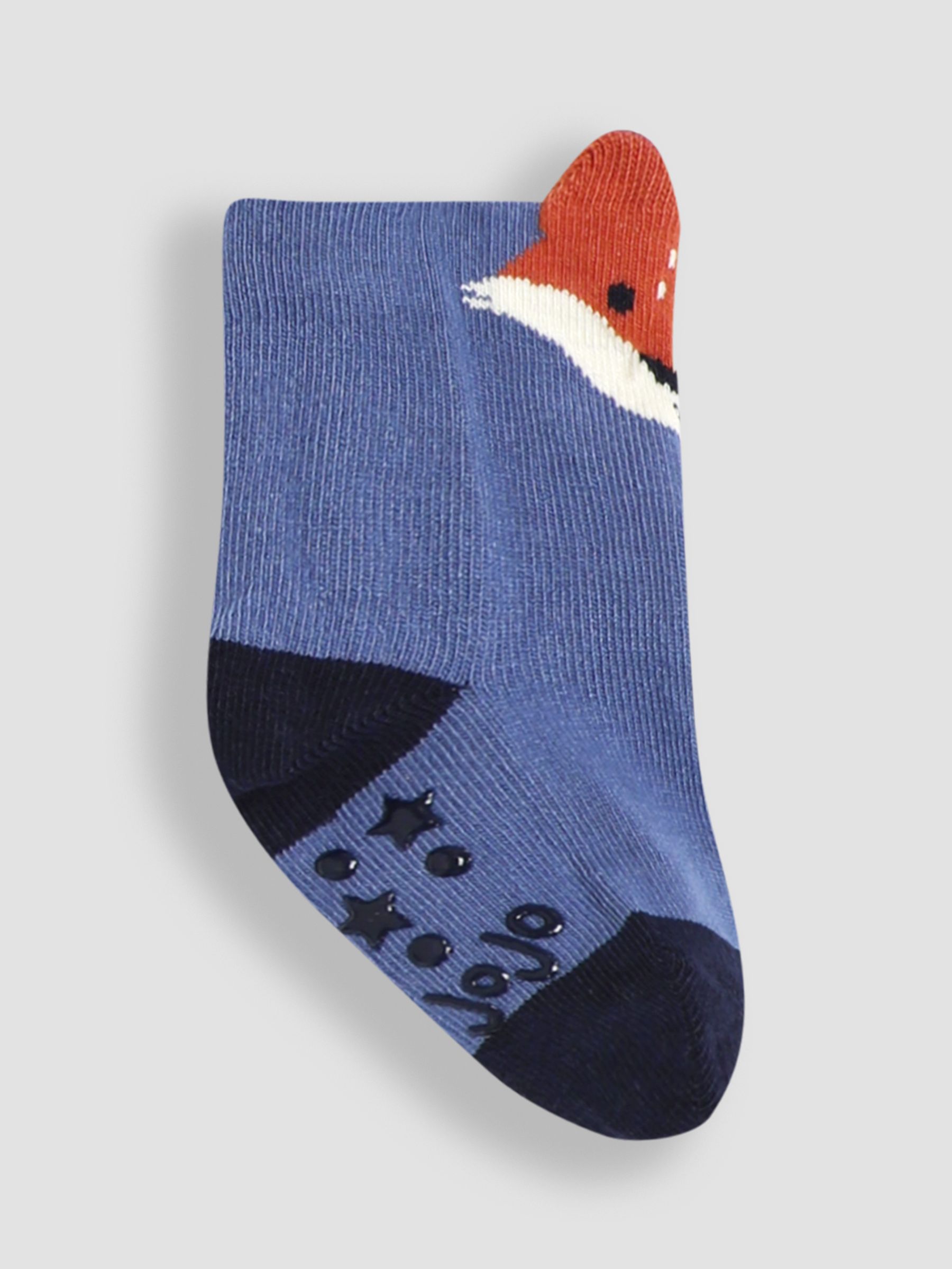 Navy Fox Socks 3 Pack - Image 4 of 5