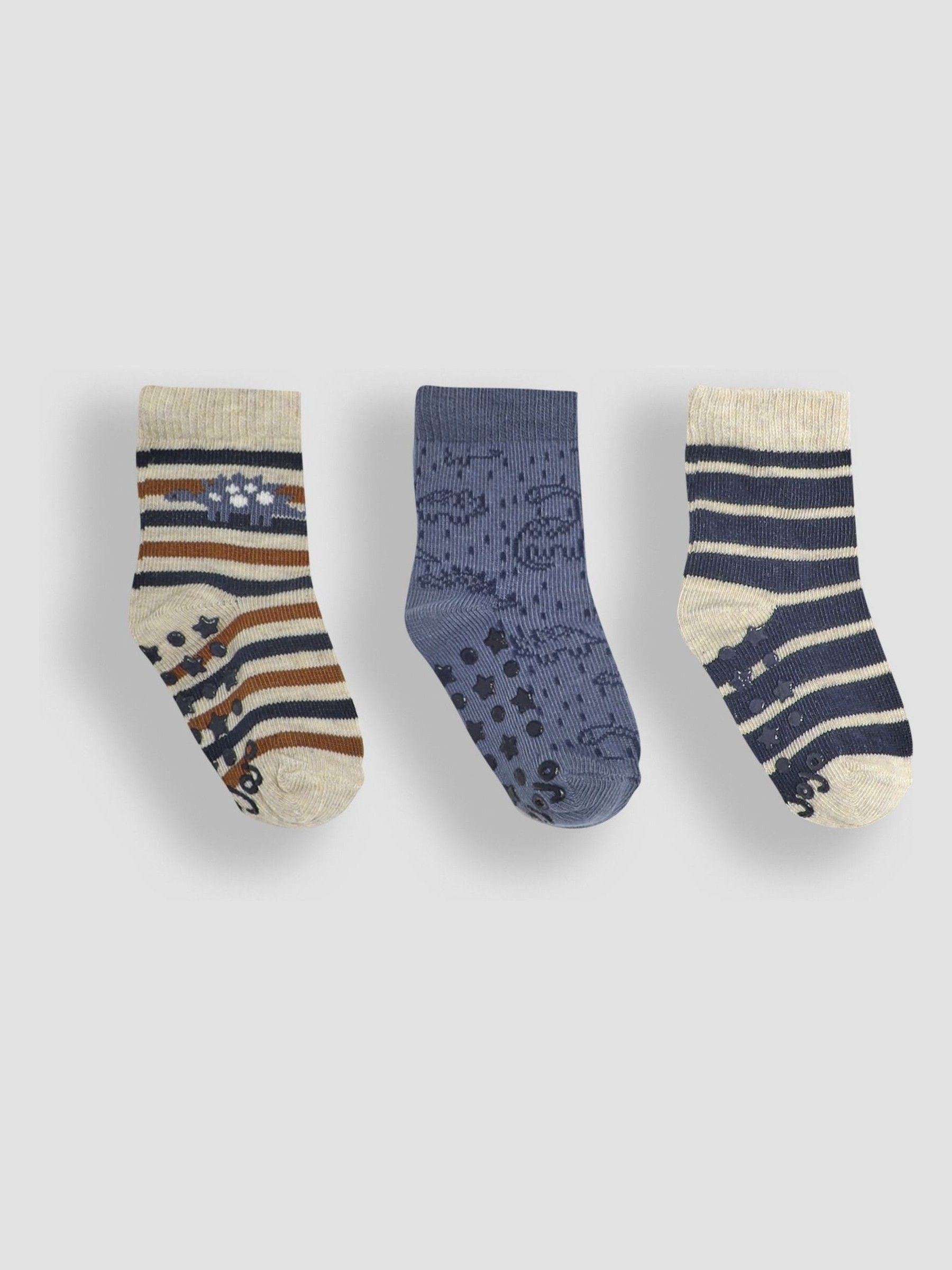 Navy Socks 3 Pack - Image 1 of 4