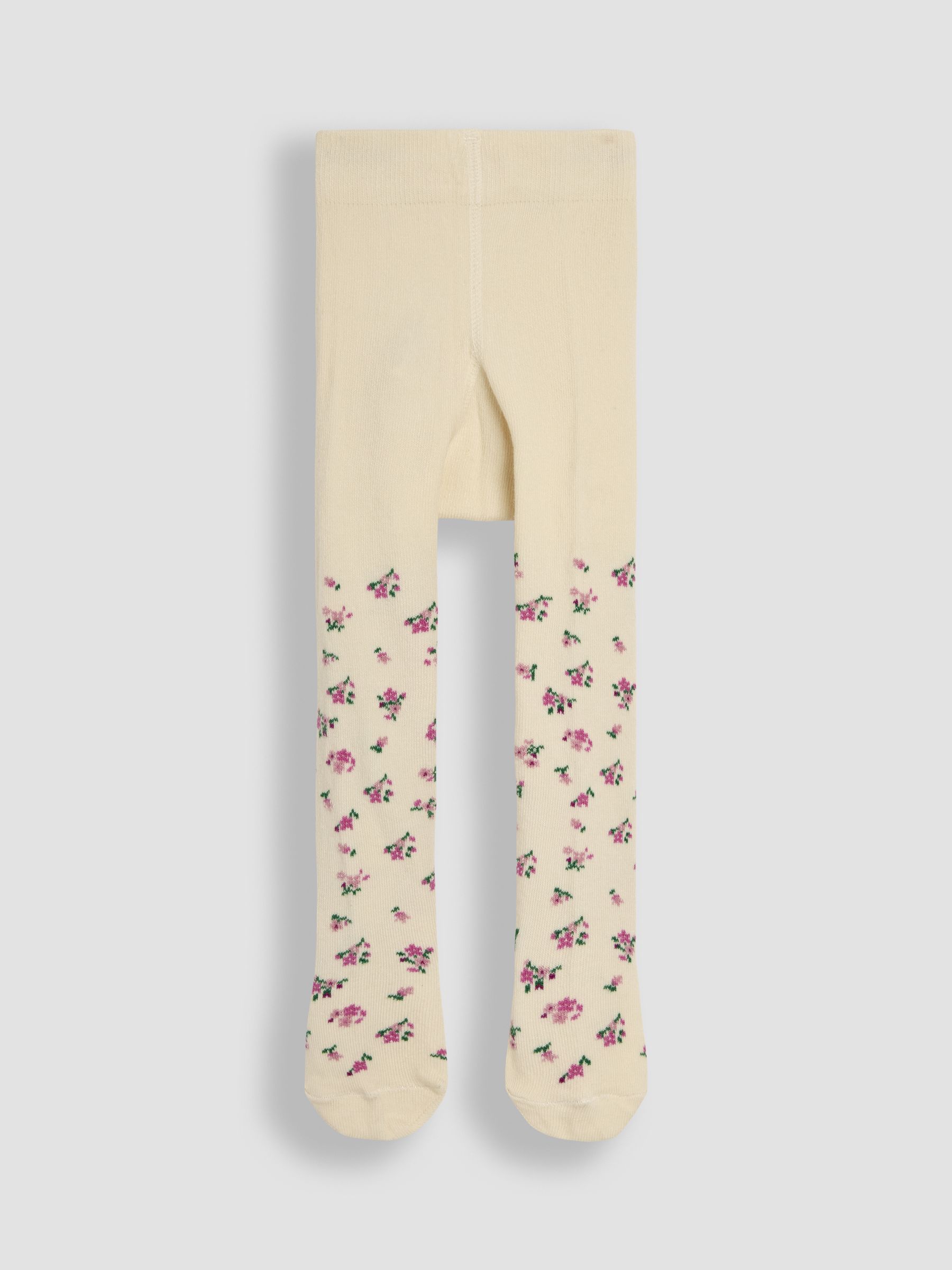Pastel Pink 2-Pack Cotton Rich Tights - Image 7 of 9