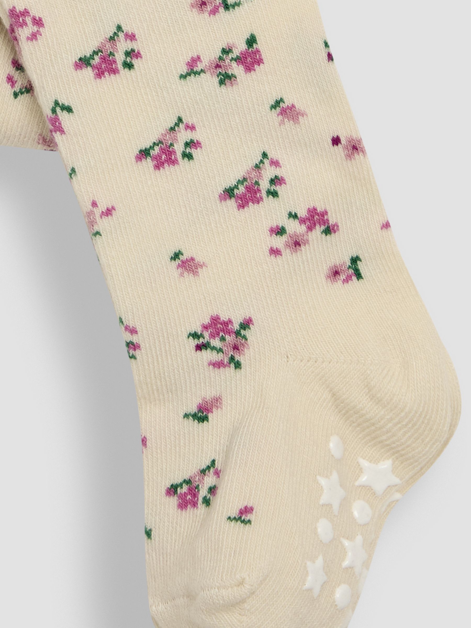 Pastel Pink 2-Pack Cotton Rich Tights - Image 9 of 9