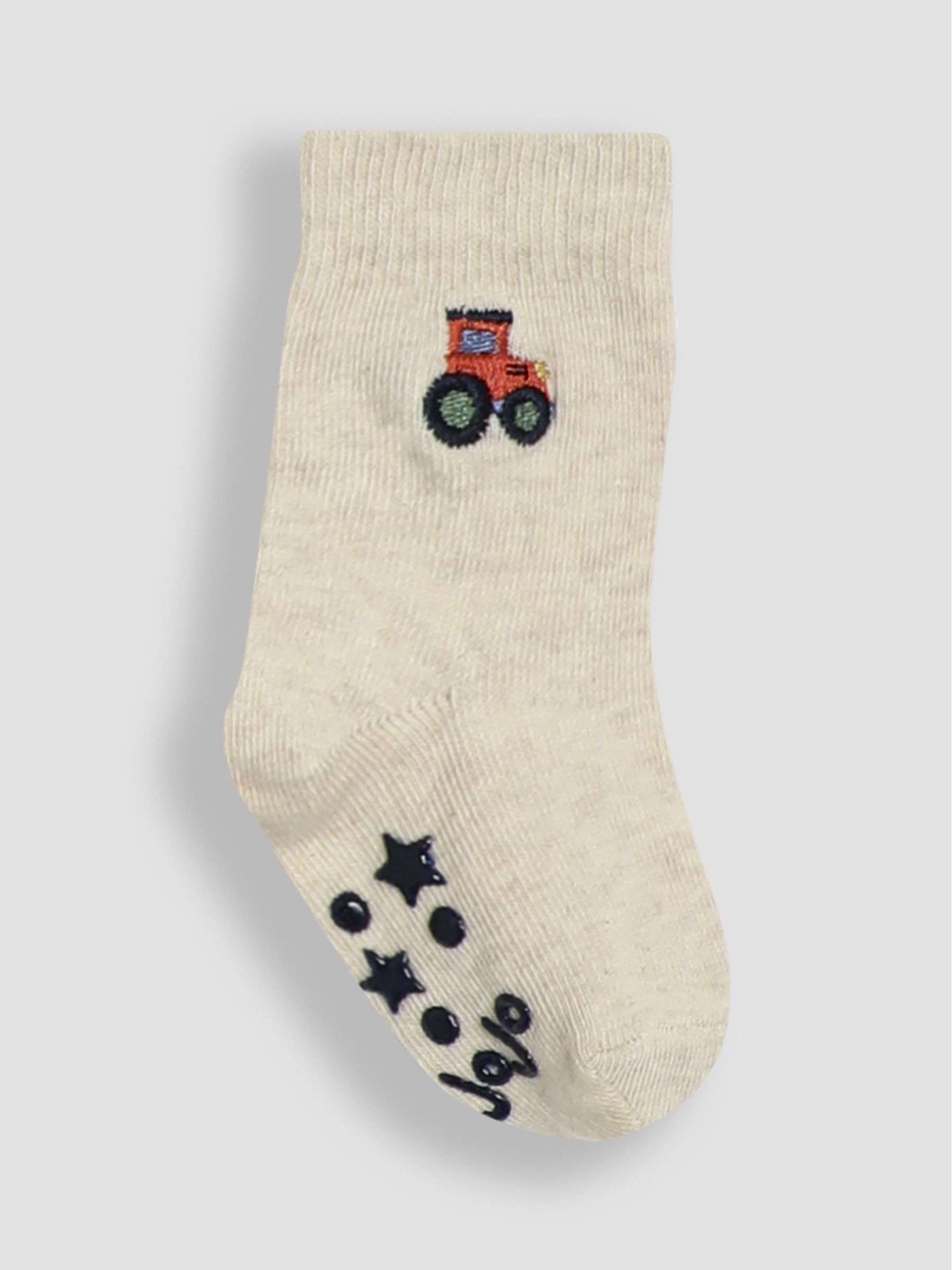 Natural Tractor Socks 3 Pack - Image 4 of 4
