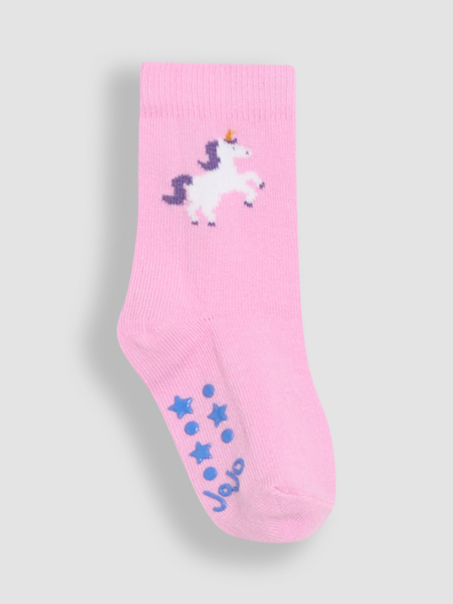 Blue Cotton Socks 3 Pack - Image 3 of 4