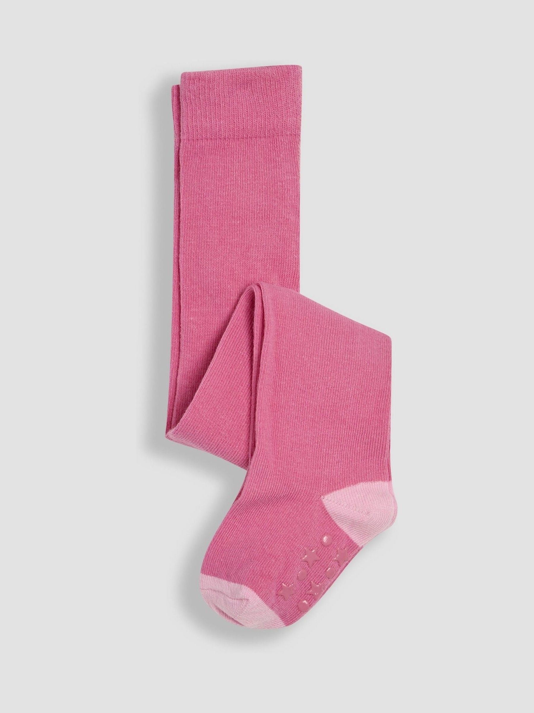 Pink Cotton Rich Unicorn Tights 2 Pack - Image 4 of 4