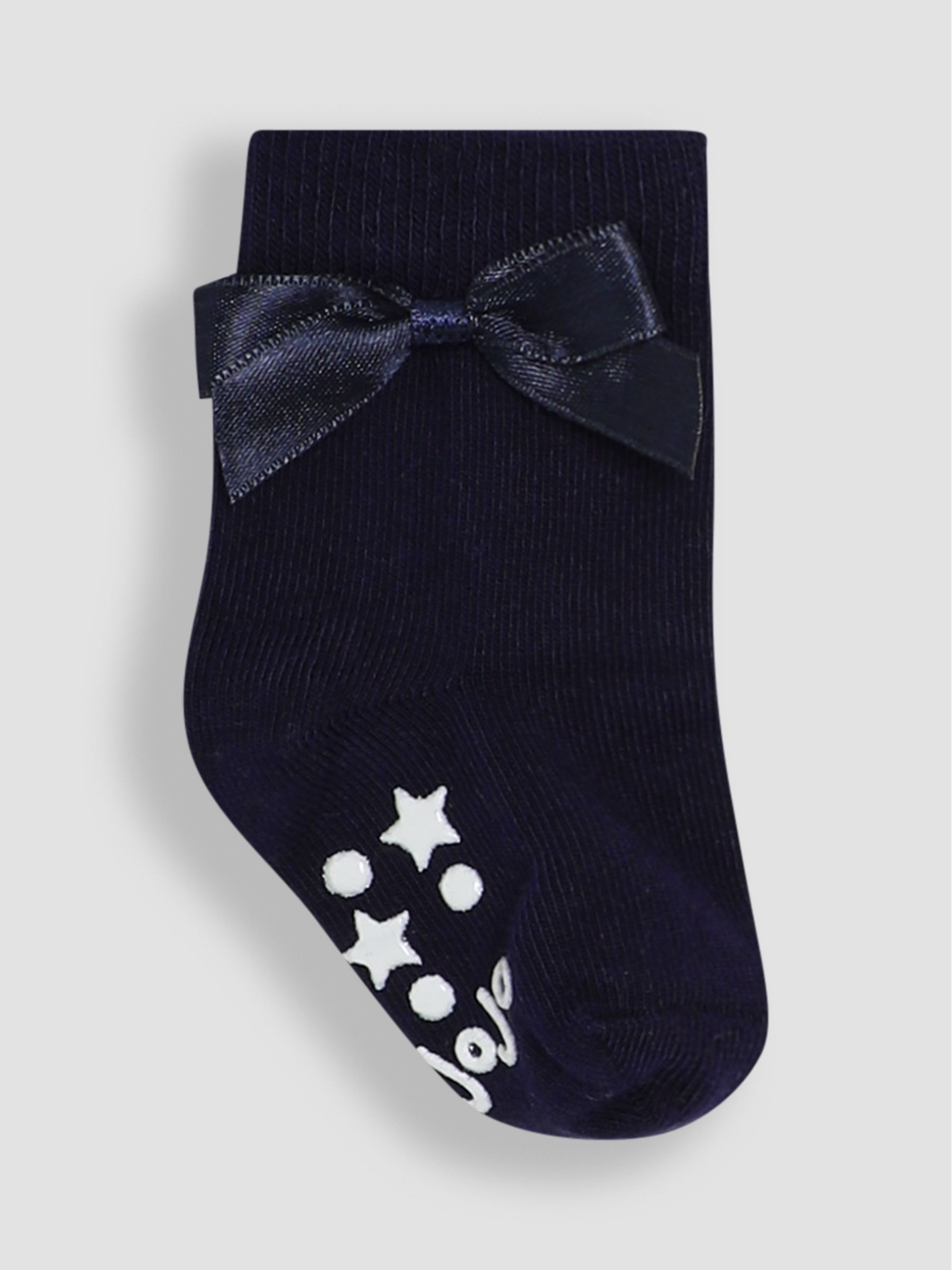 Navy 2-Pack Bow Socks - Image 2 of 3