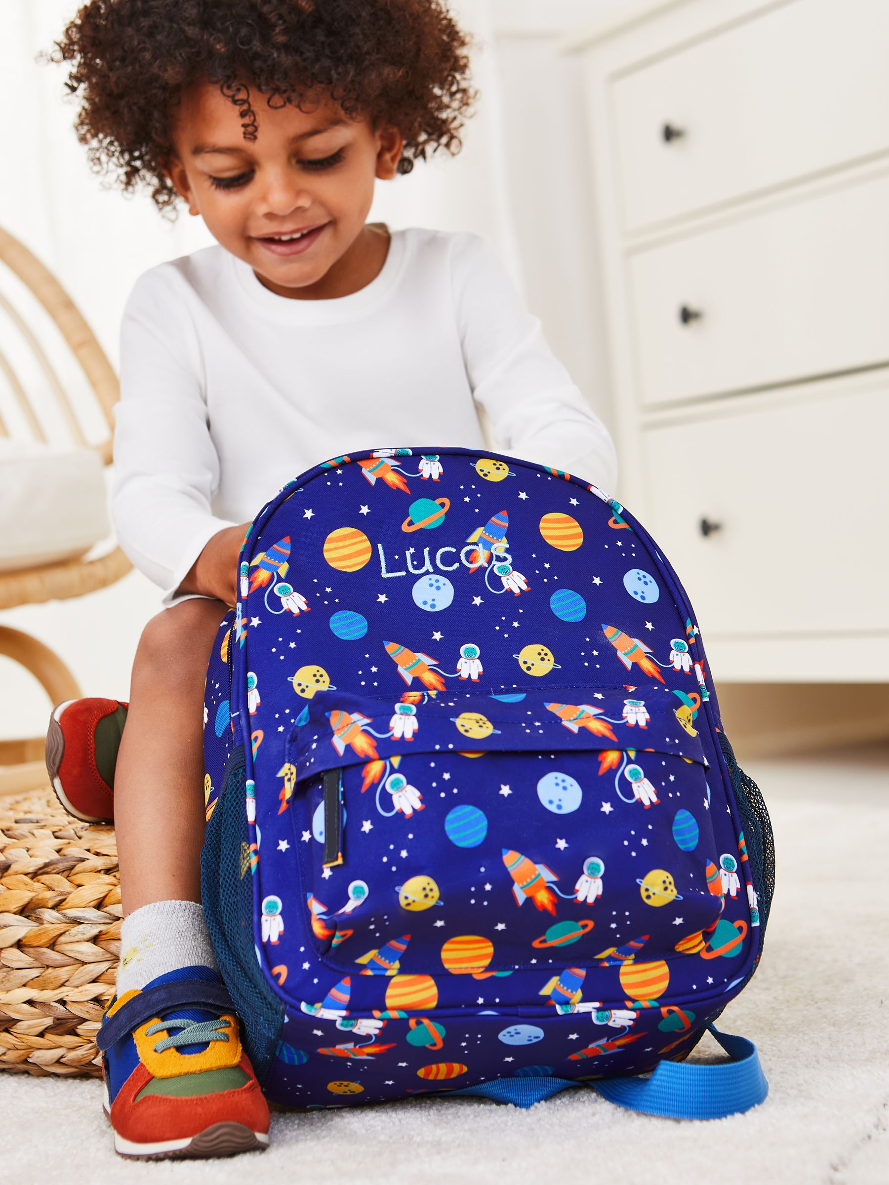 Blue/Navy Medium Backpack - Image 5 of 5