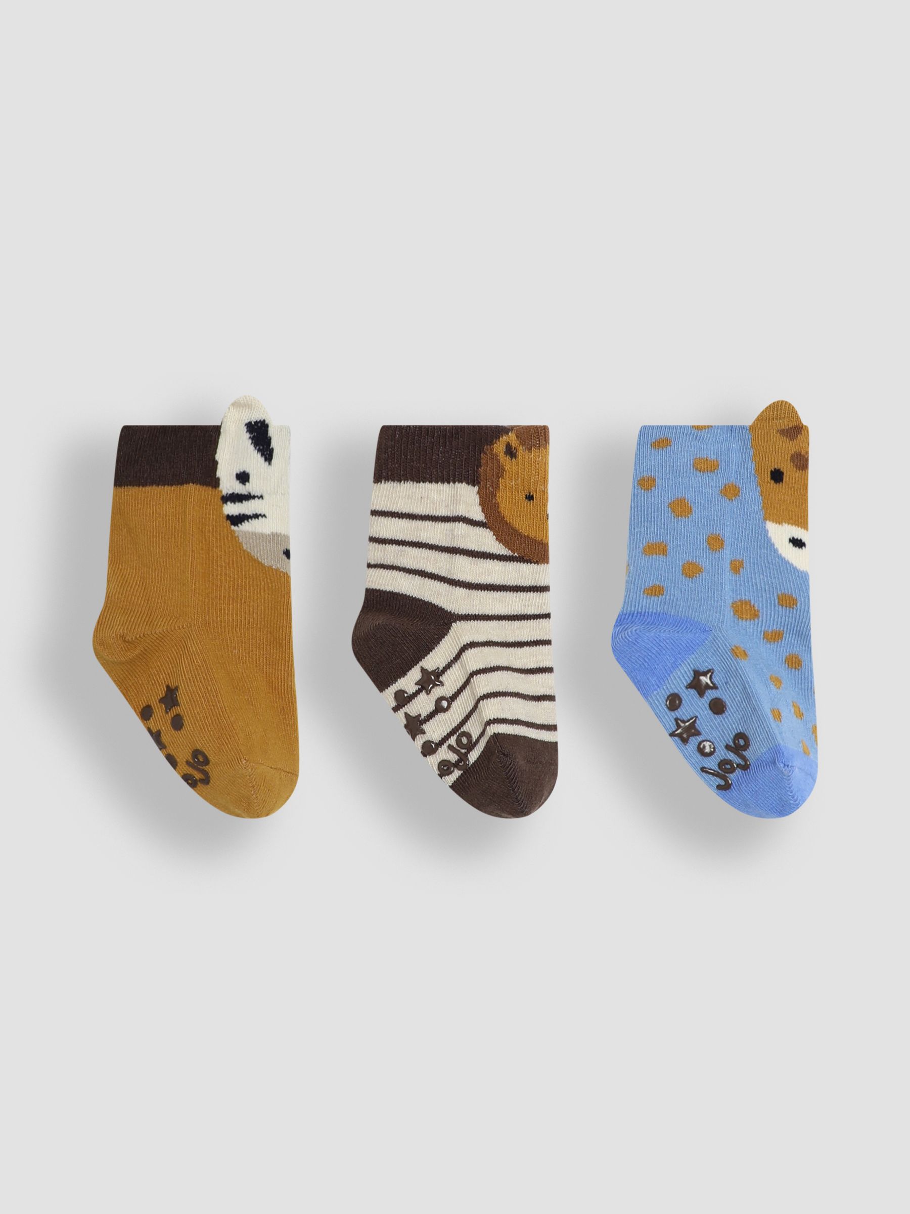 Blue Safari Socks 3 Pack - Image 2 of 5