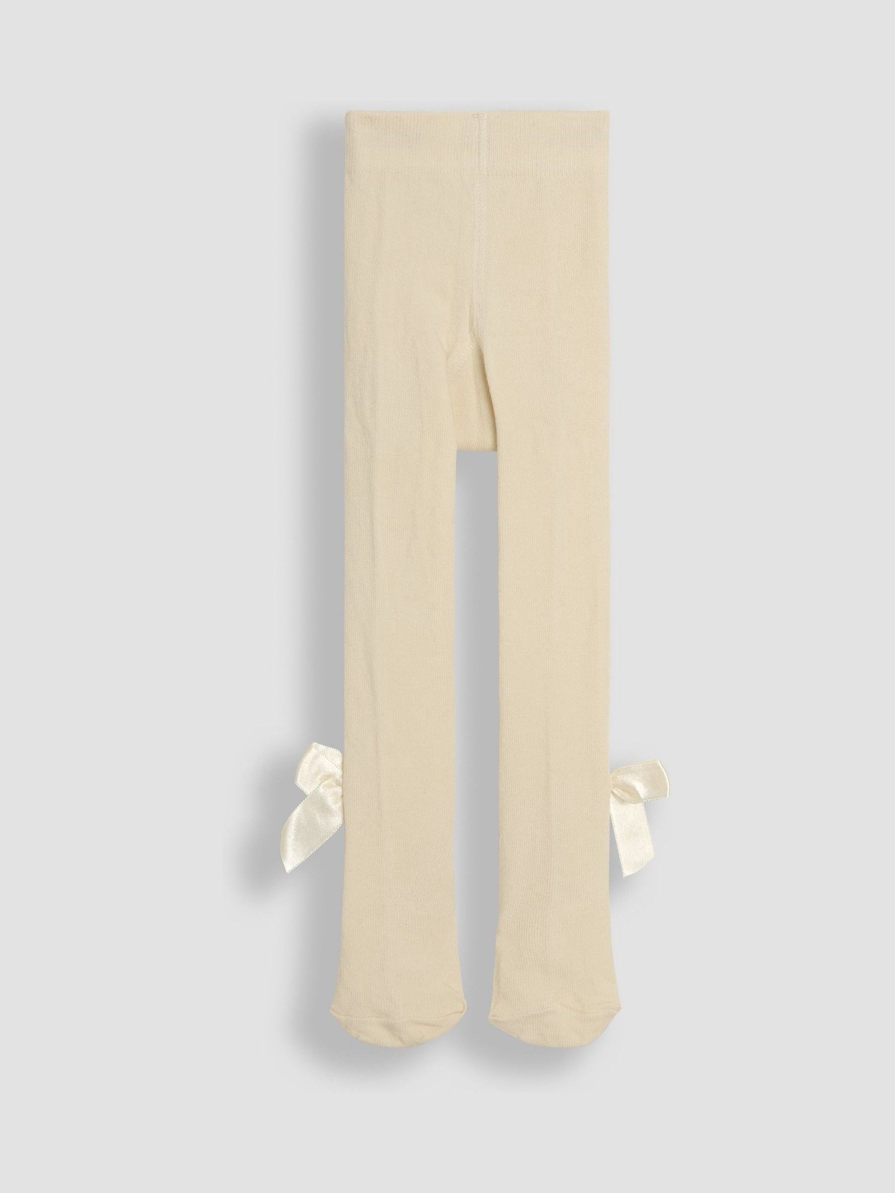Cream Cotton Rich Tight With Bows - Image 2 of 3