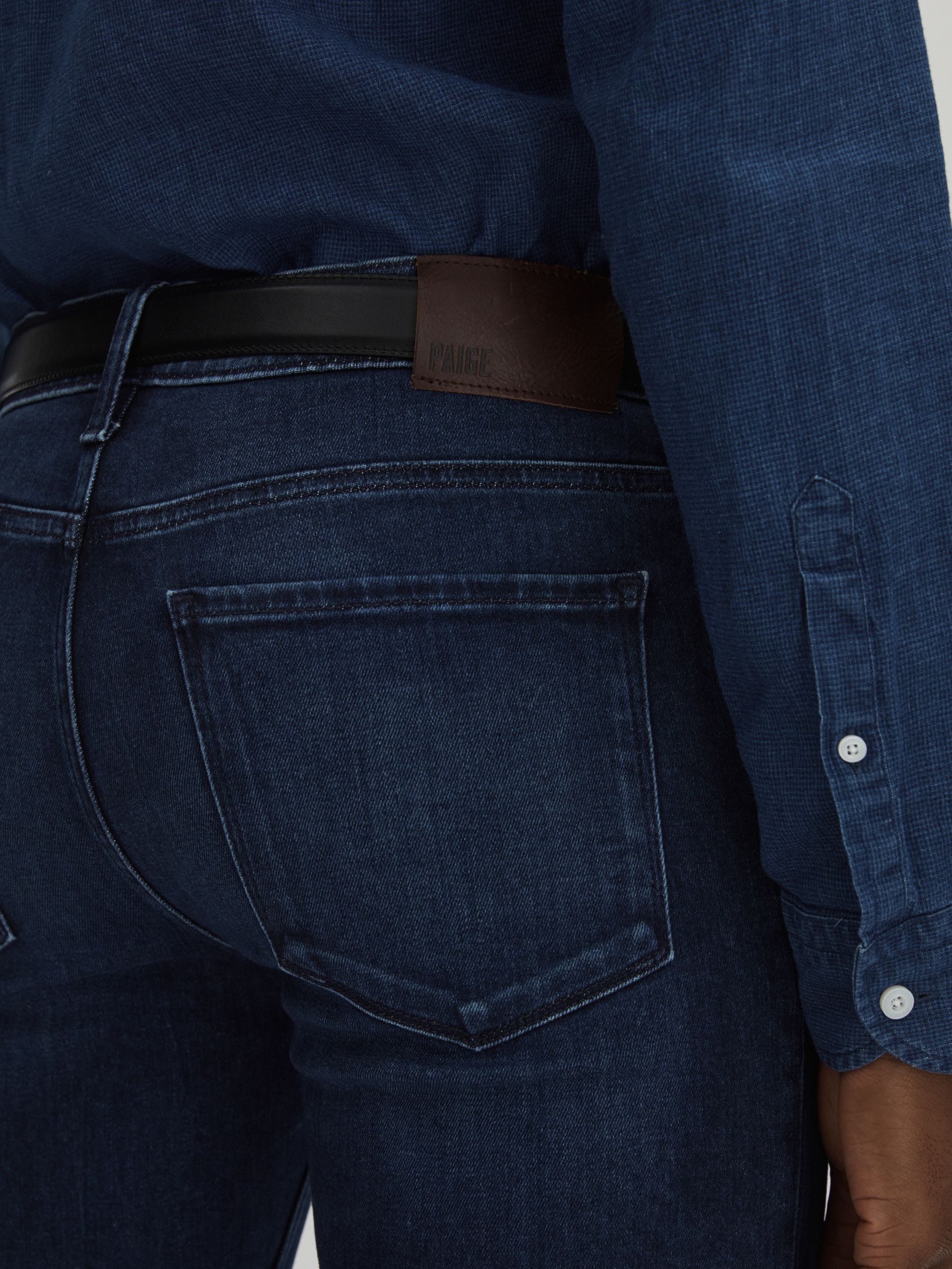Paige Slim Fit Stretch Jeans in Rolland - Image 4 of 6