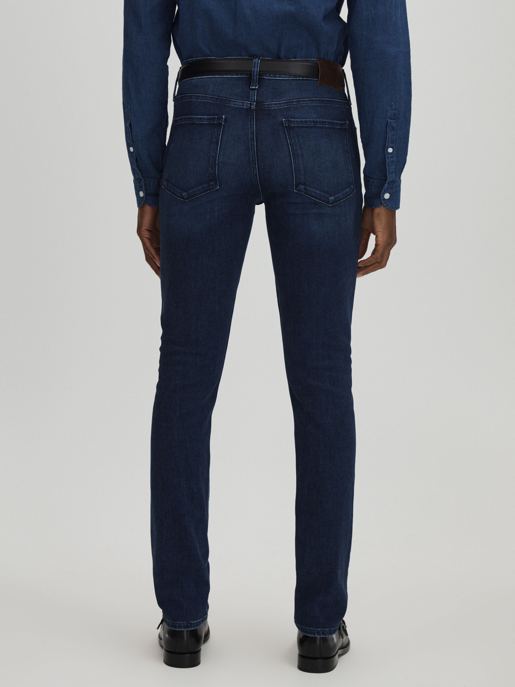 Paige Slim Fit Stretch Jeans in Rolland - Image 5 of 6