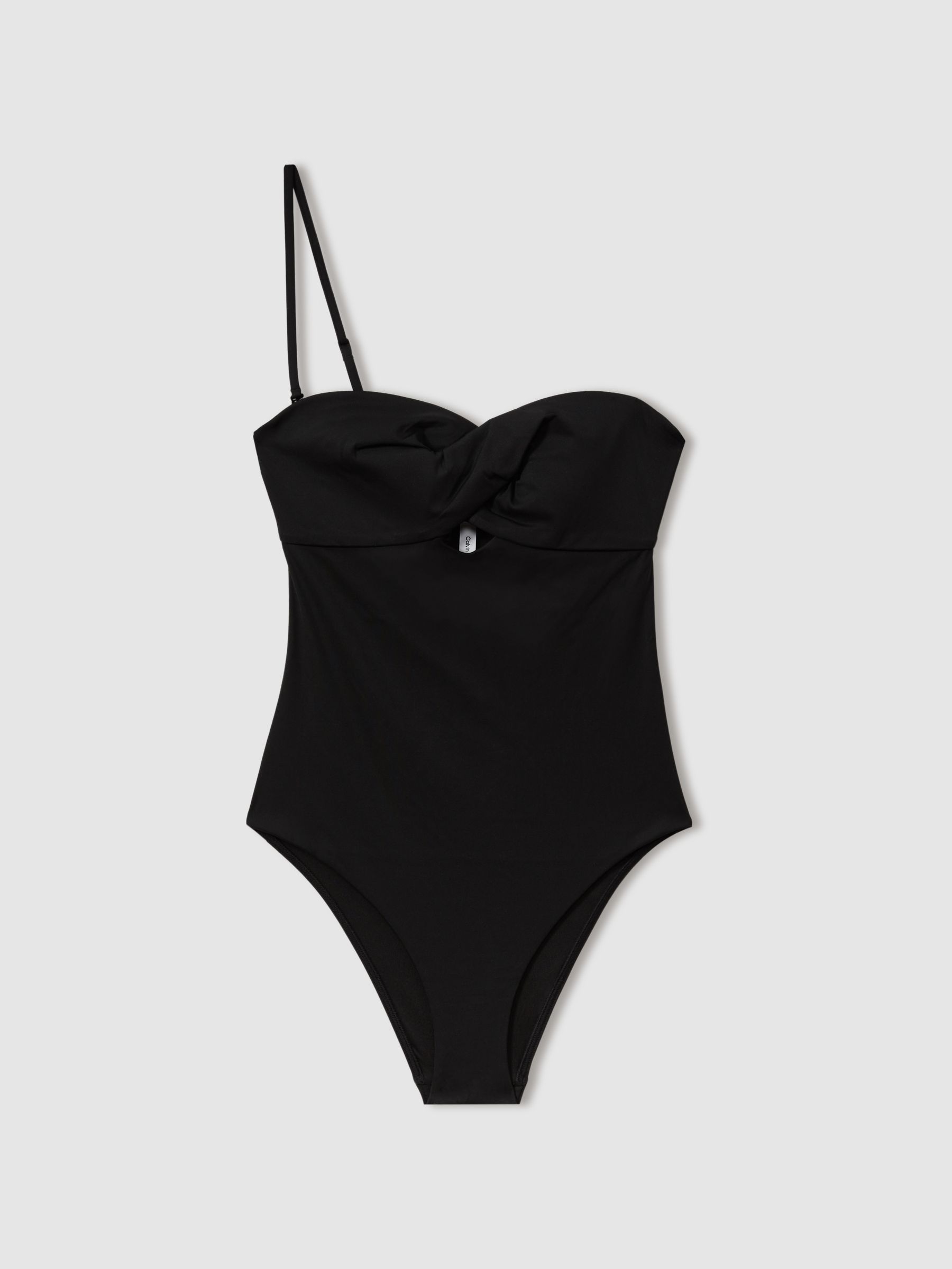 Underwear Bandeau Swimsuit in Black - Image 1 of 2