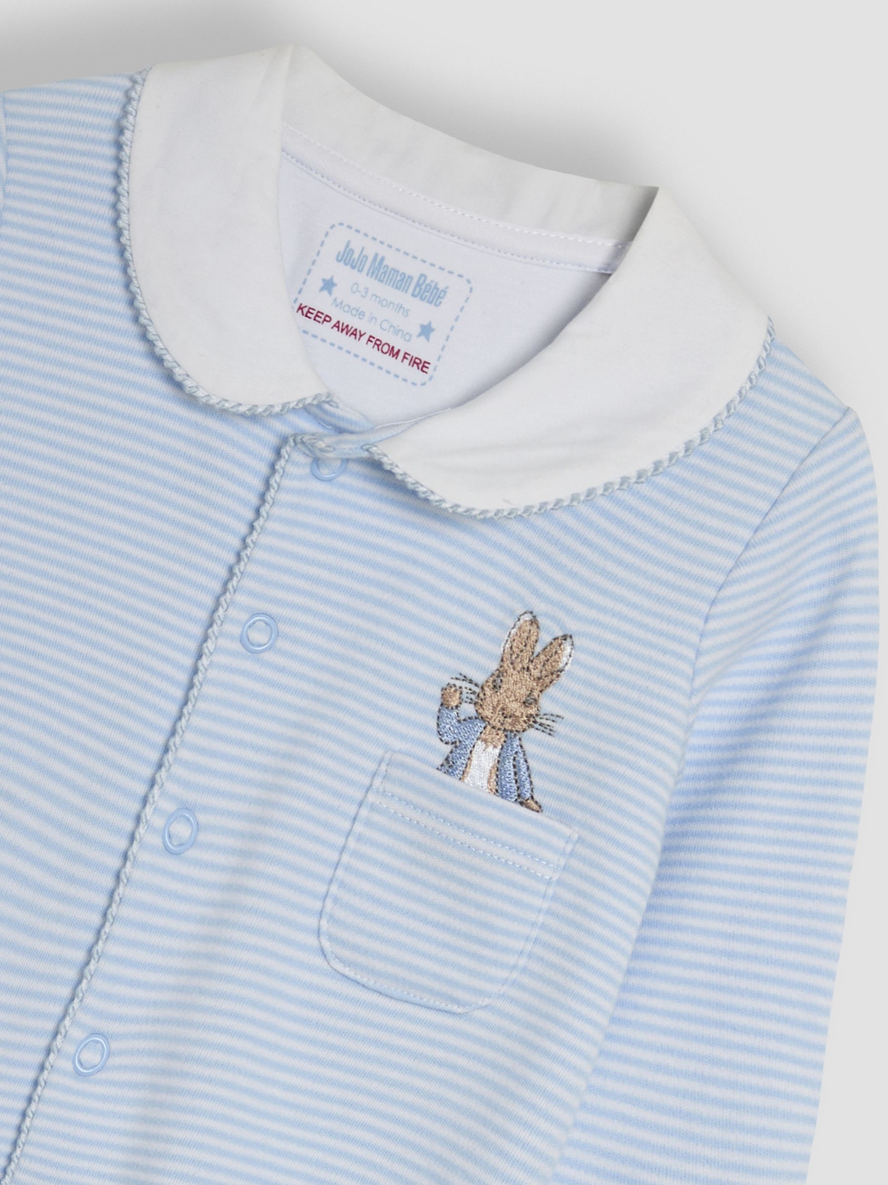 Blue Peter Rabbit Sleepsuit & Comforter Gift Set - Image 8 of 9
