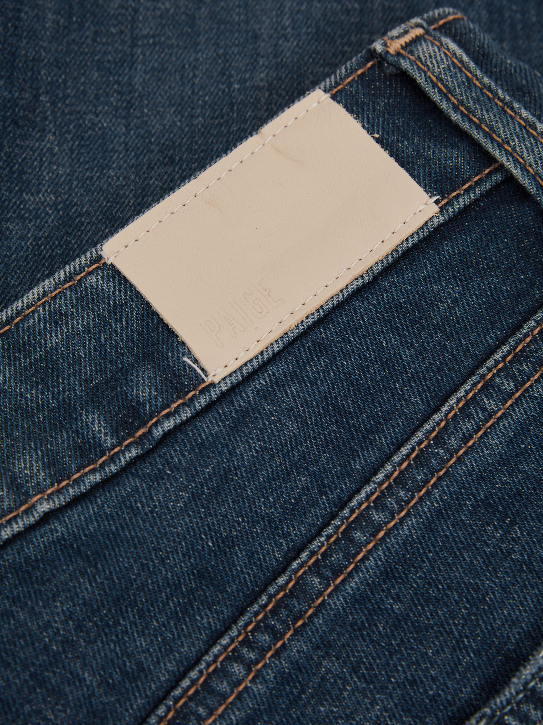 High Rise Laurel Ancient Blue Paige Ancient Blue High Rise Flared Jeans - Image 5 of 5