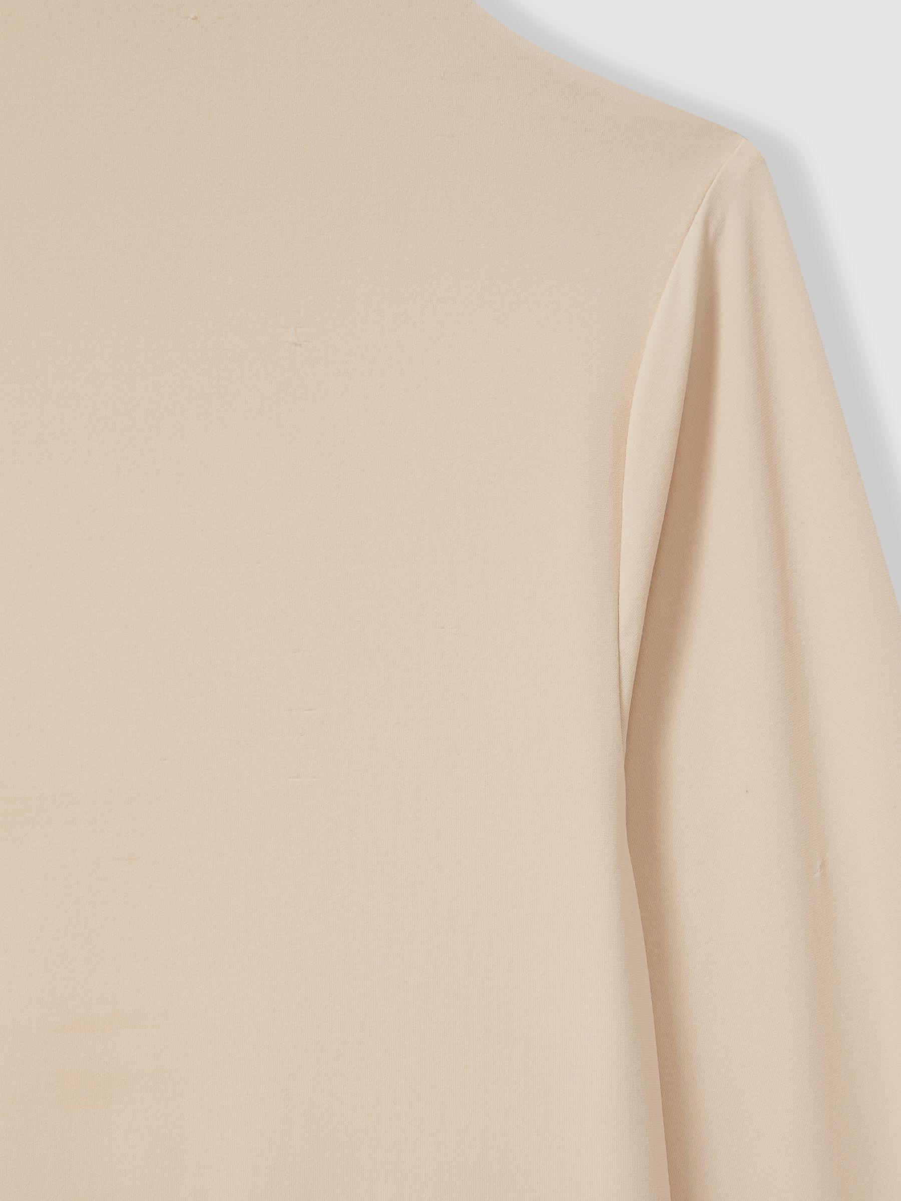 Alba Neutral Seamless Funnel Neck Thong Bodysuit - Image 5 of 5
