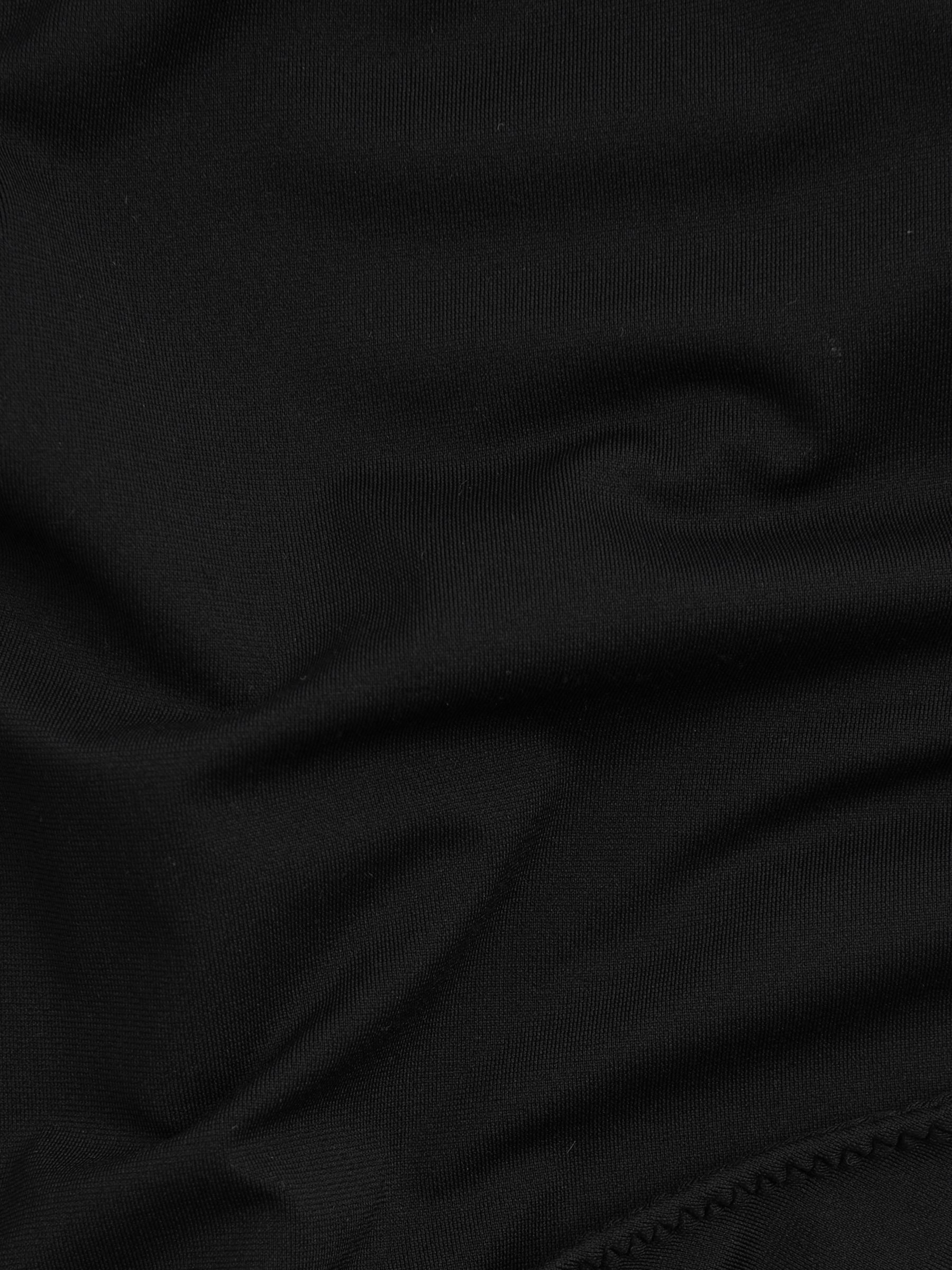 Seamless Square Neck Thong Bodysuit in Black - Image 6 of 6