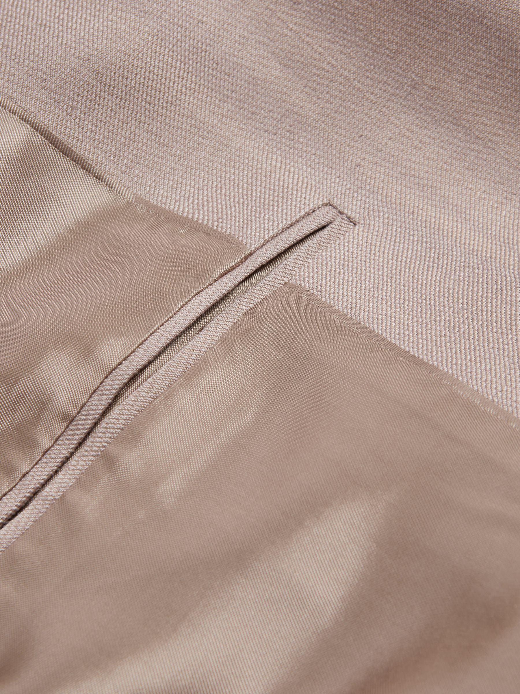 Atelier Tailored Double Breasted Suit Blazer in Pink - Image 6 of 7