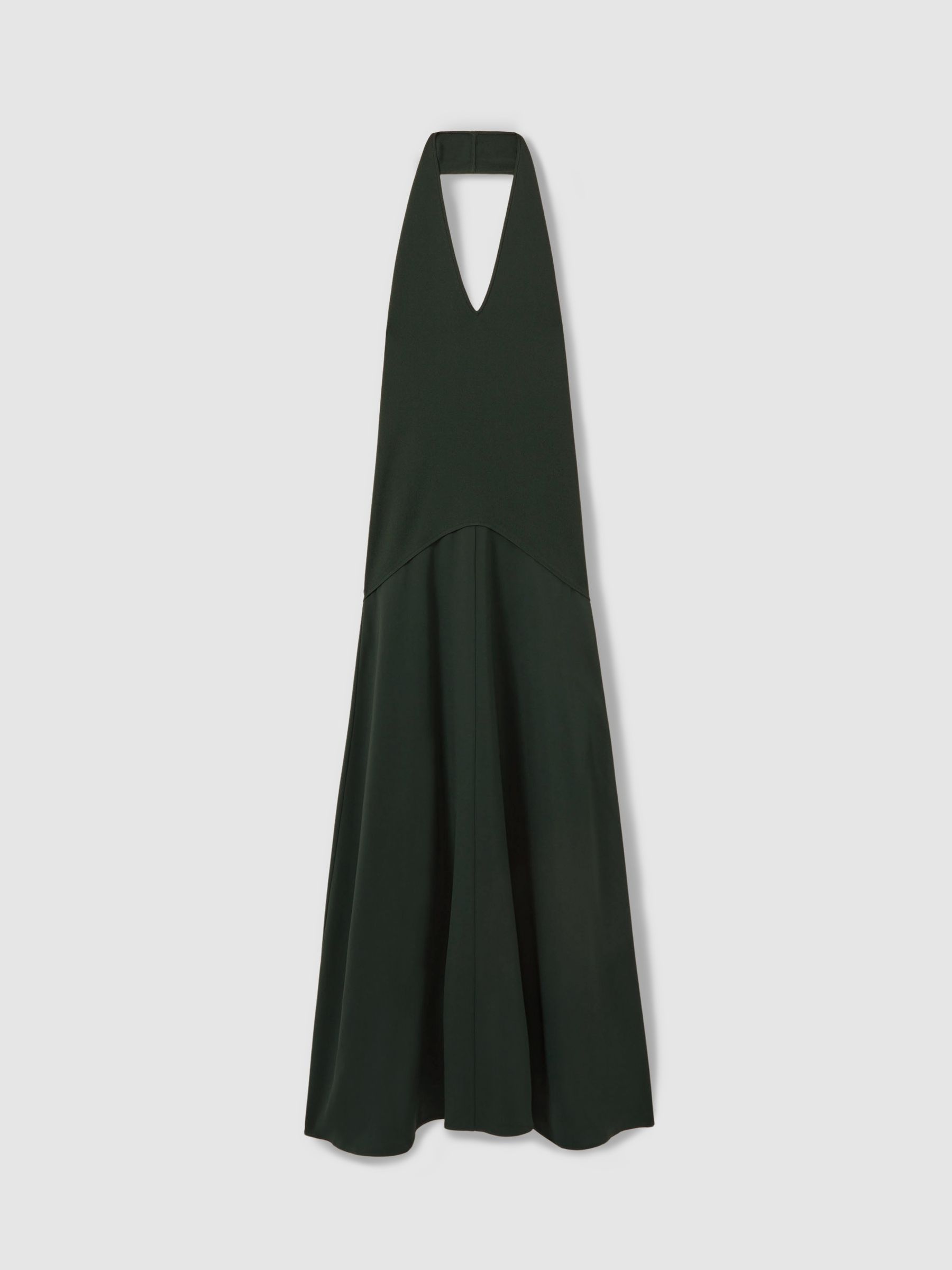 Hybrid Knit Midi Dress in Green - Image 2 of 5