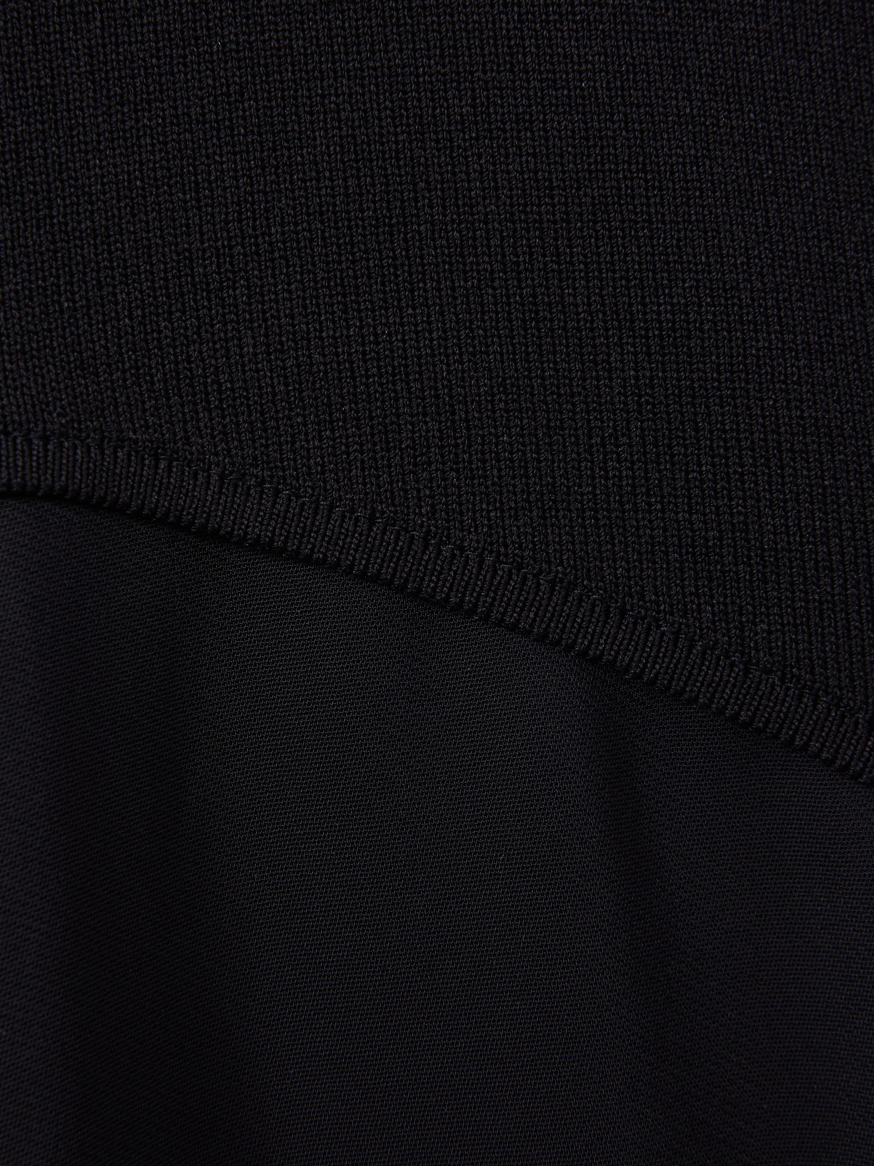 Hybrid Knit Midi Dress in Navy - Image 6 of 6