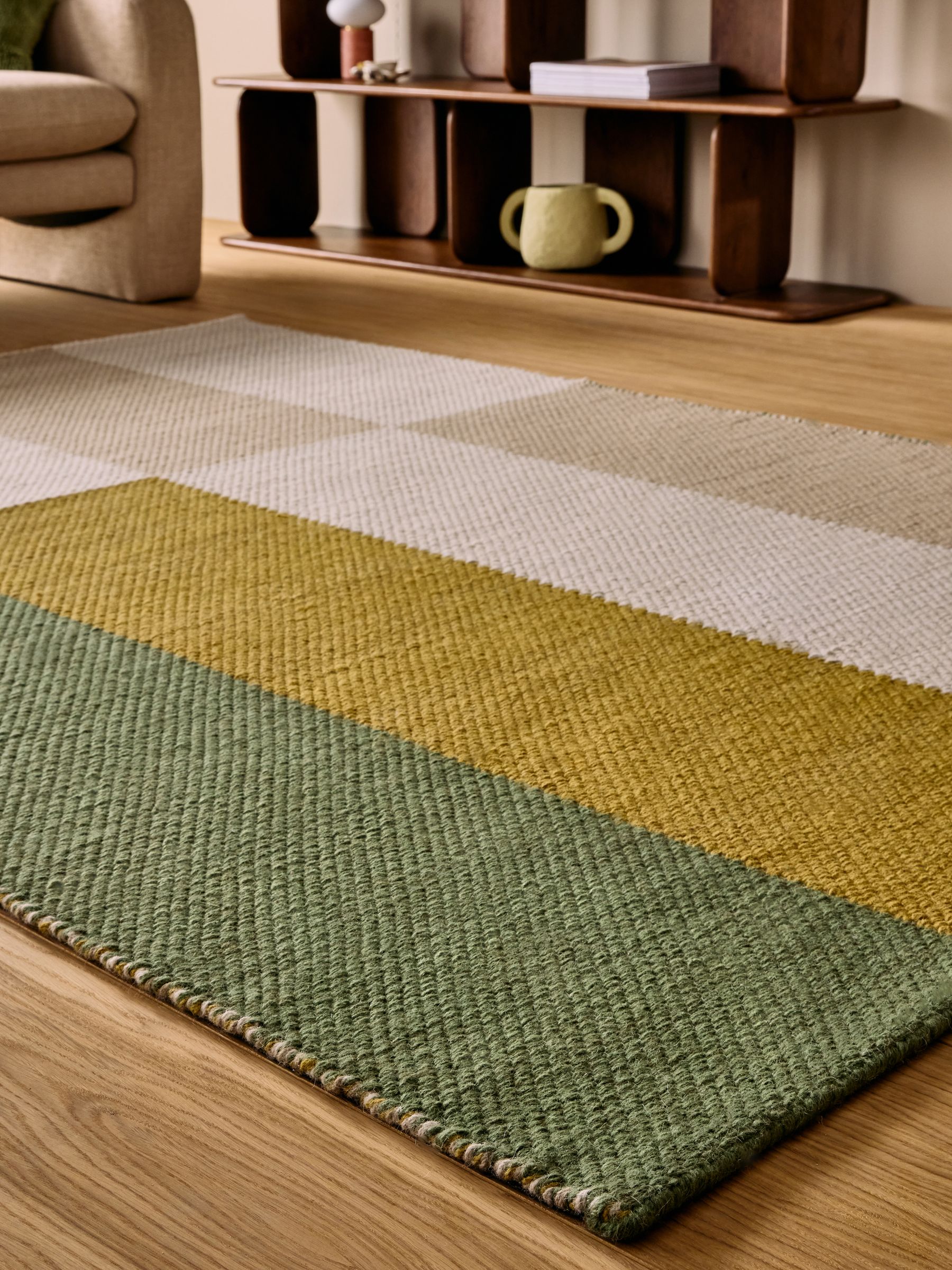 Thelma Wool Rug in Multi - Image 2 of 5