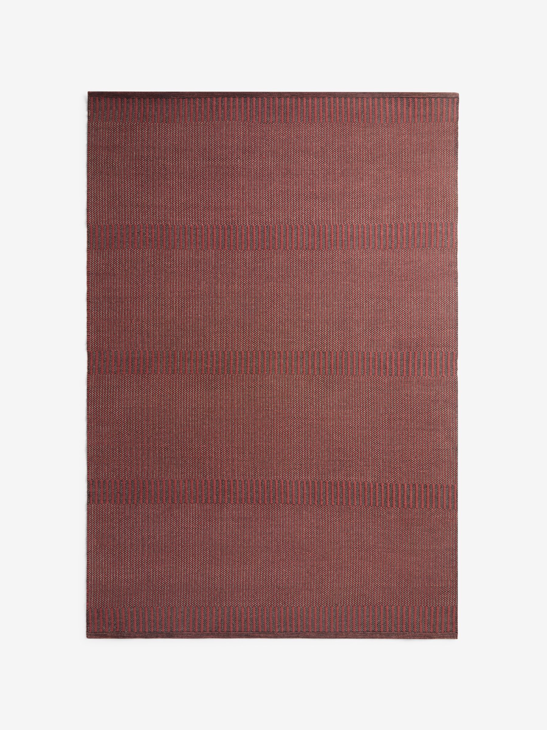 Atwell Flatweave Rug in Red - Image 5 of 5