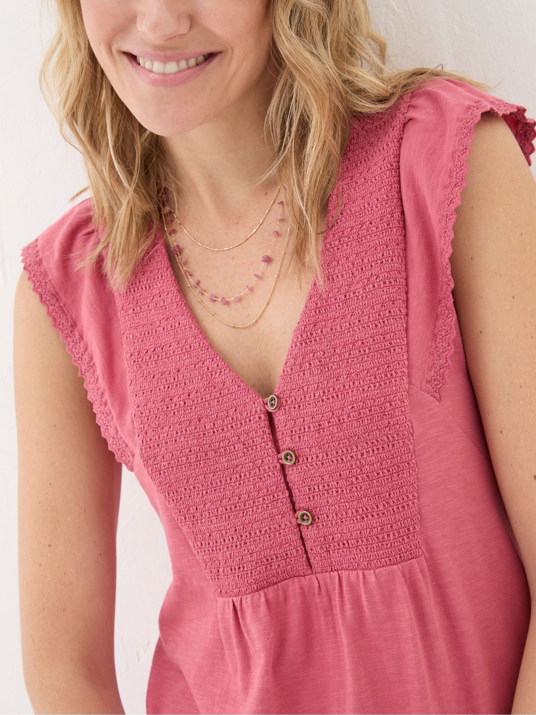 Janine Pink Tunic - Image 4 of 5