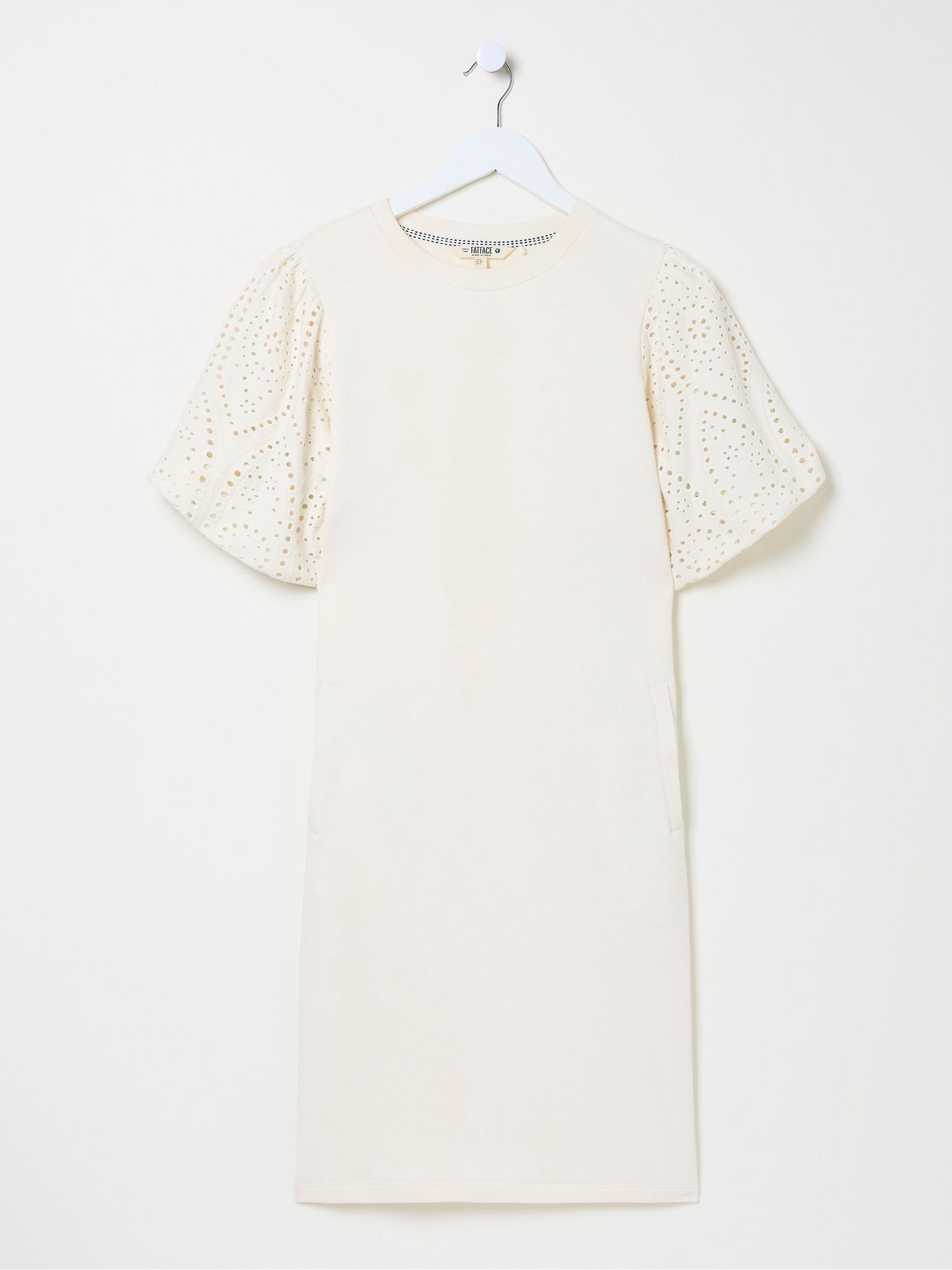 Enya White Jersey Dress - Image 5 of 5