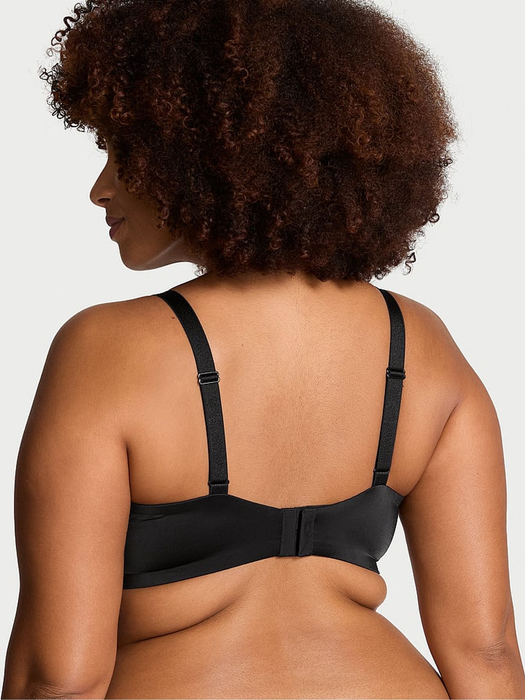 Black Low Cut Star Shine Demi Bra - Image 2 of 3