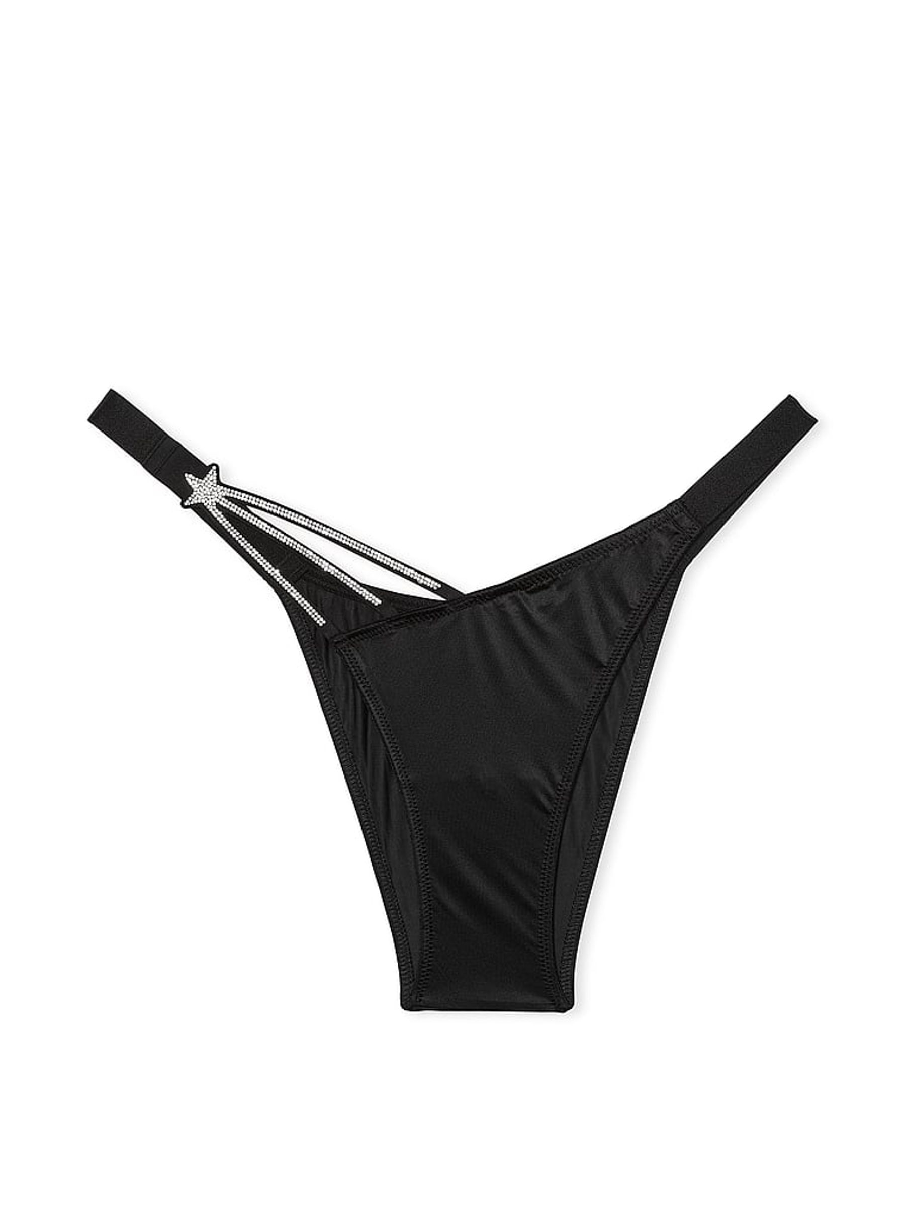 Black Brazilian Star Shine Knickers - Image 3 of 3