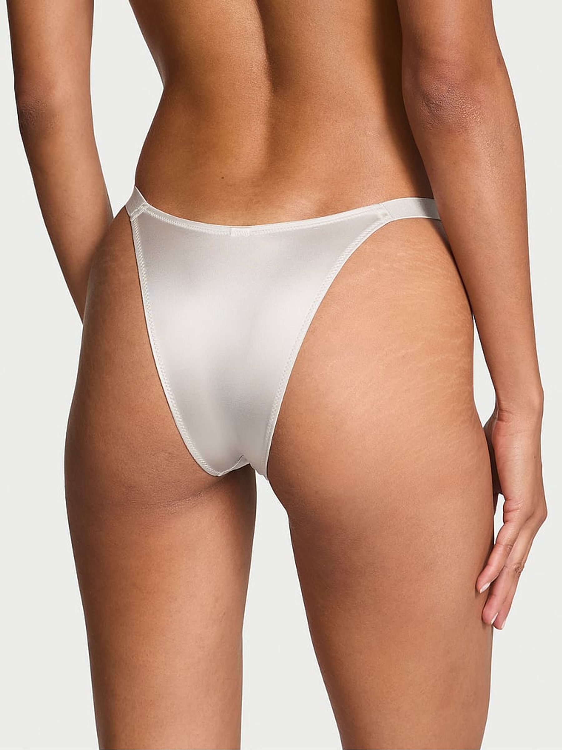 Delfin Grey Brazilian Star Shine Knickers - Image 2 of 4