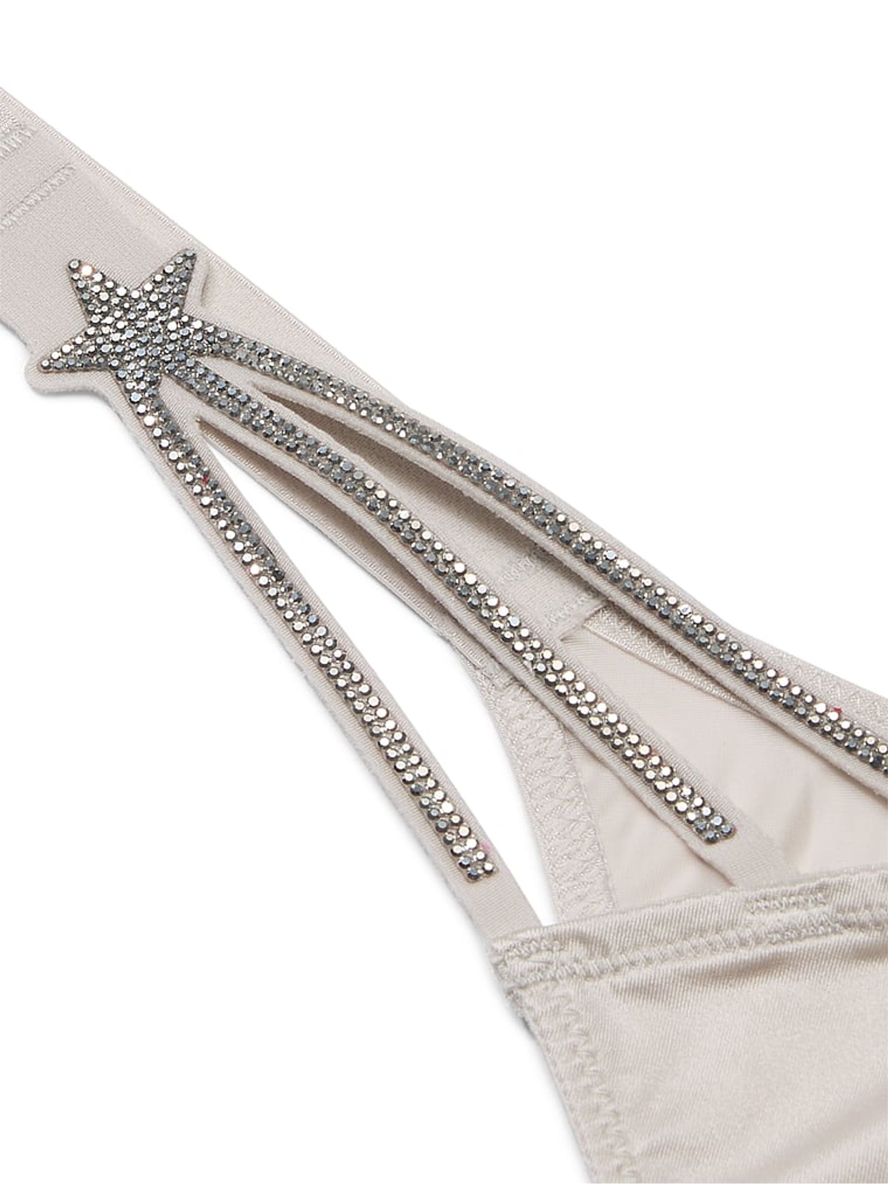 Delfin Grey Brazilian Star Shine Knickers - Image 4 of 4