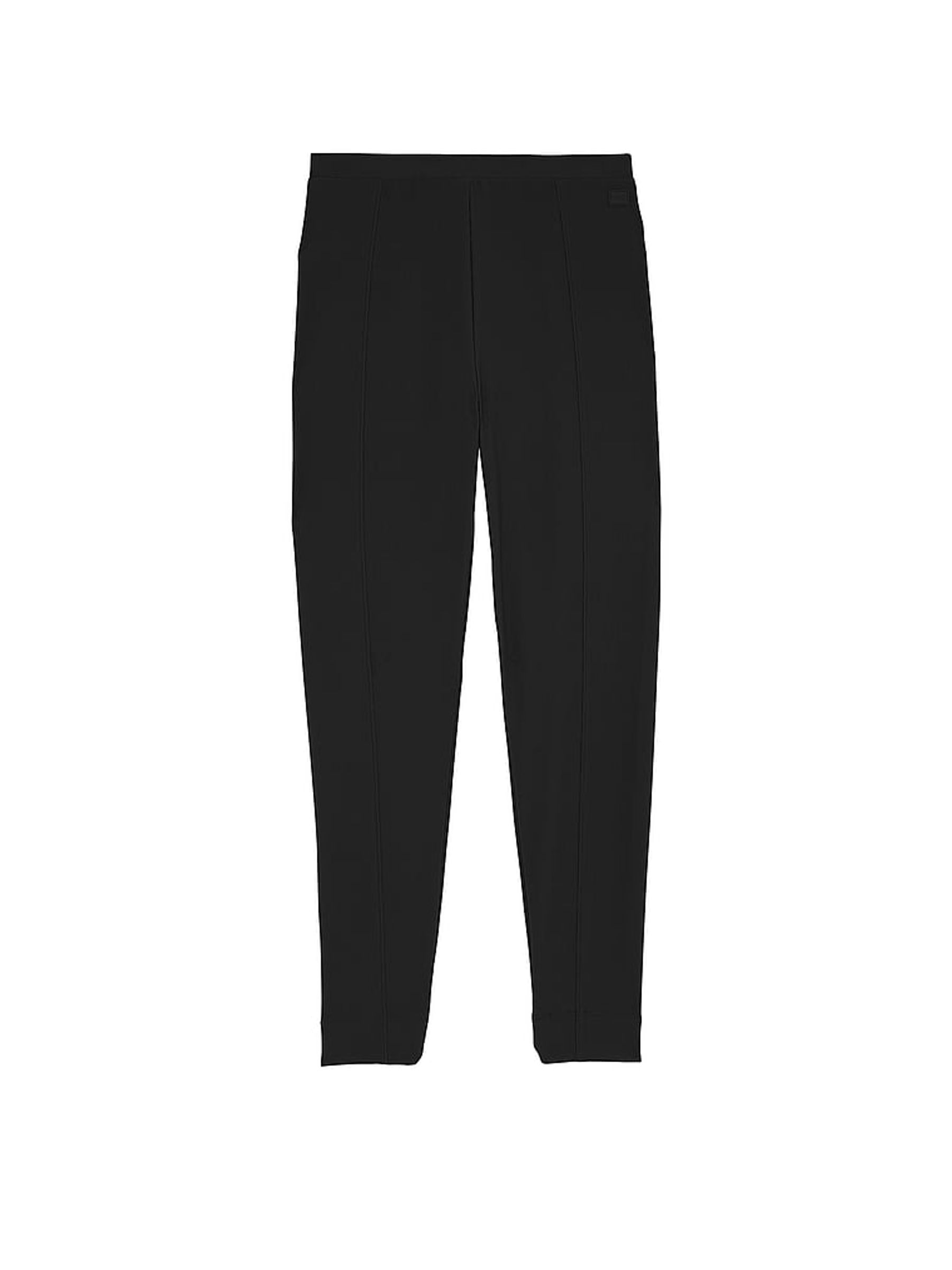 Black Rib Leggings - Image 3 of 3