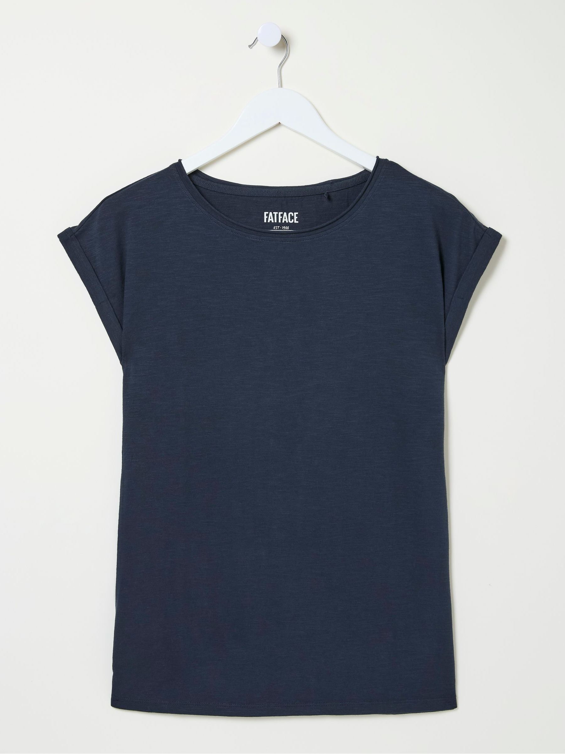 Ivy Navy Round Neck T-Shirt - Image 6 of 6 Ivy Navy Round Neck T-Shirt - Image 6 of 6