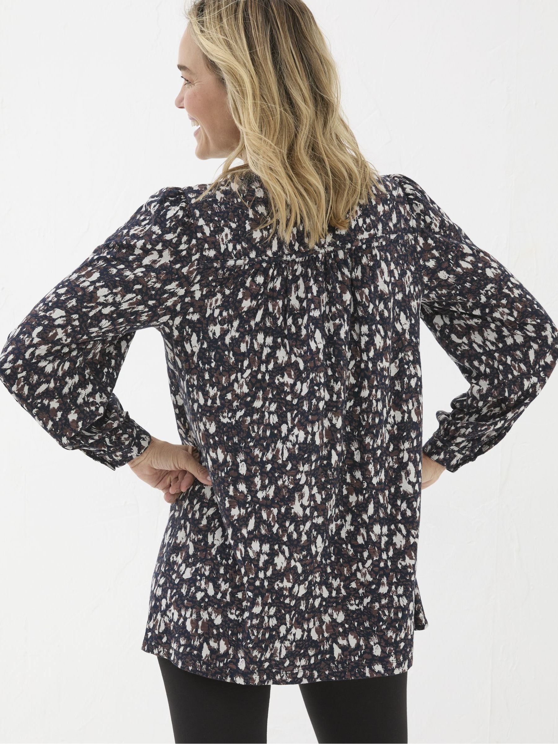 Jodie Dark Brown Tunic - Image 2 of 5