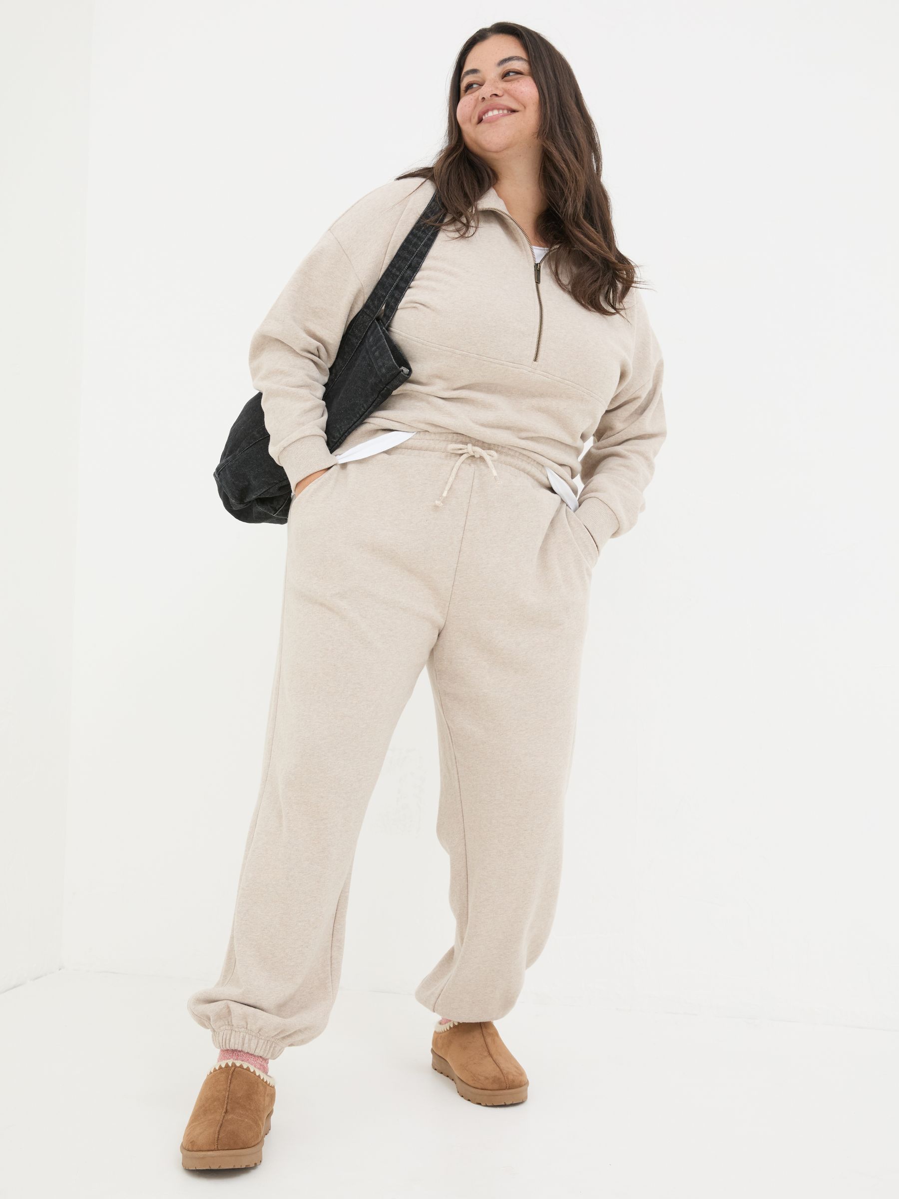 Soft Lounge Natural Joggers - Image 3 of 8