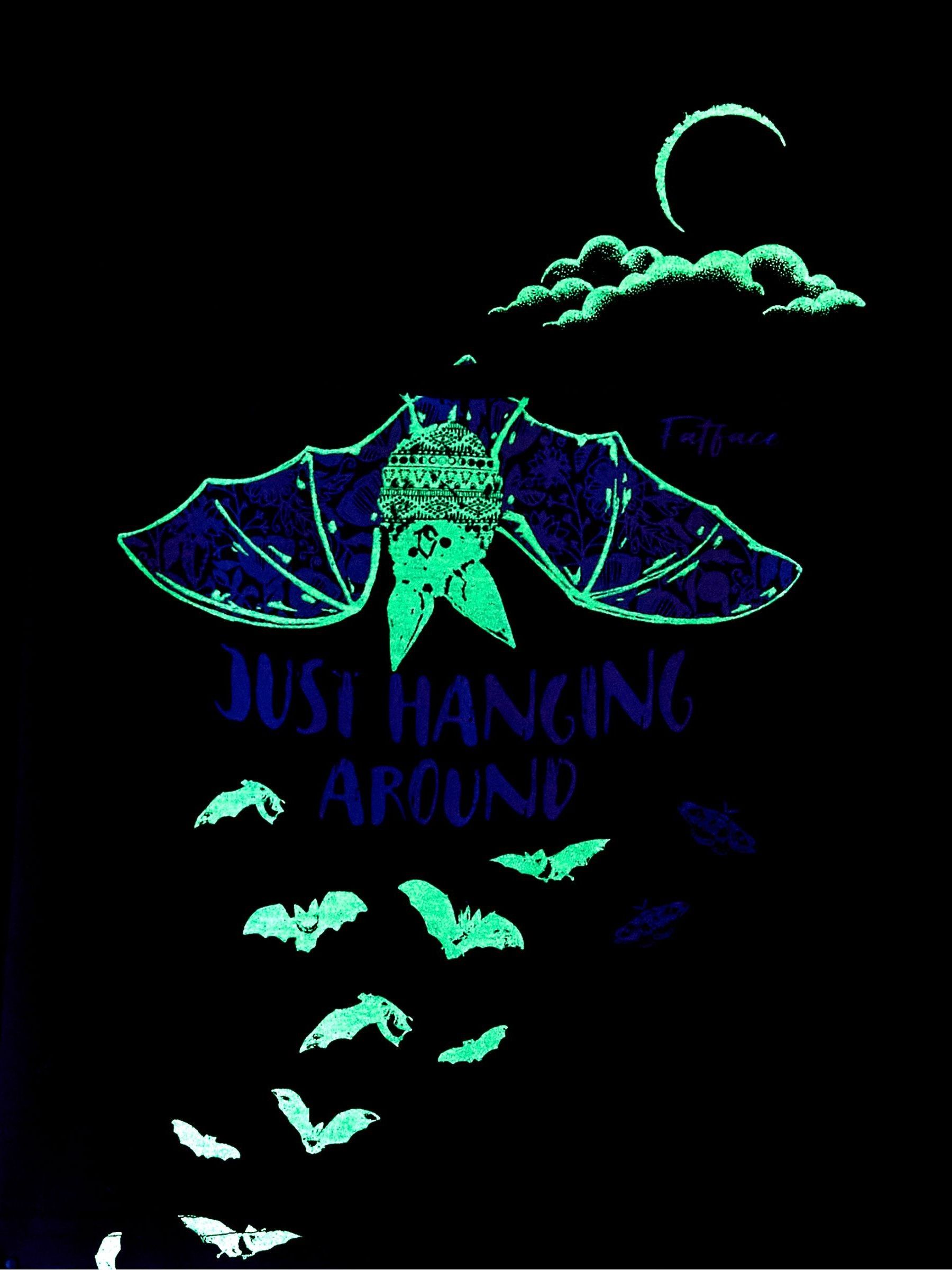 Bat Blue Glow in the Dark T-Shirt - Image 5 of 6