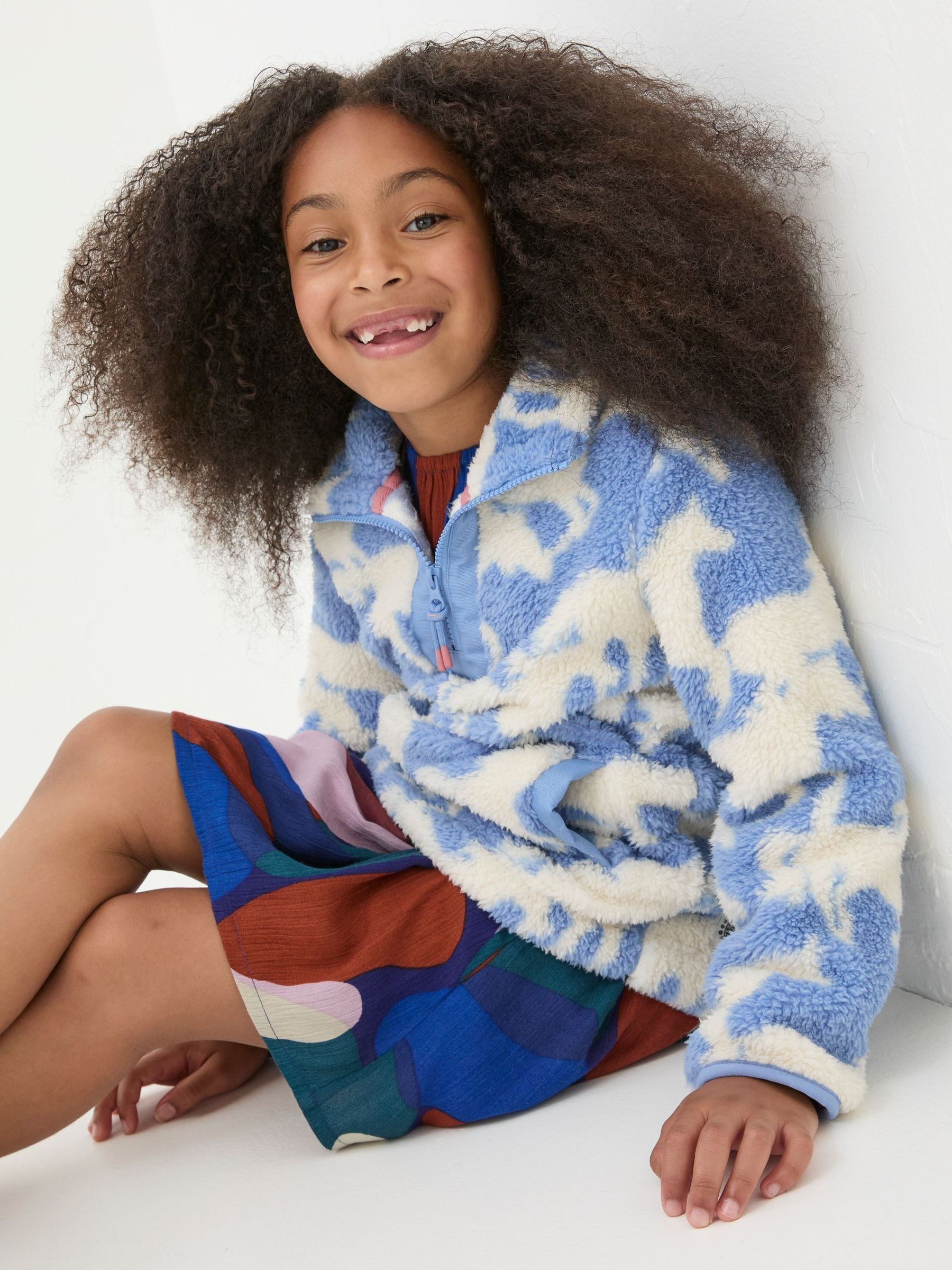 Blue Horse Half Neck Fleece - Image 4 of 6