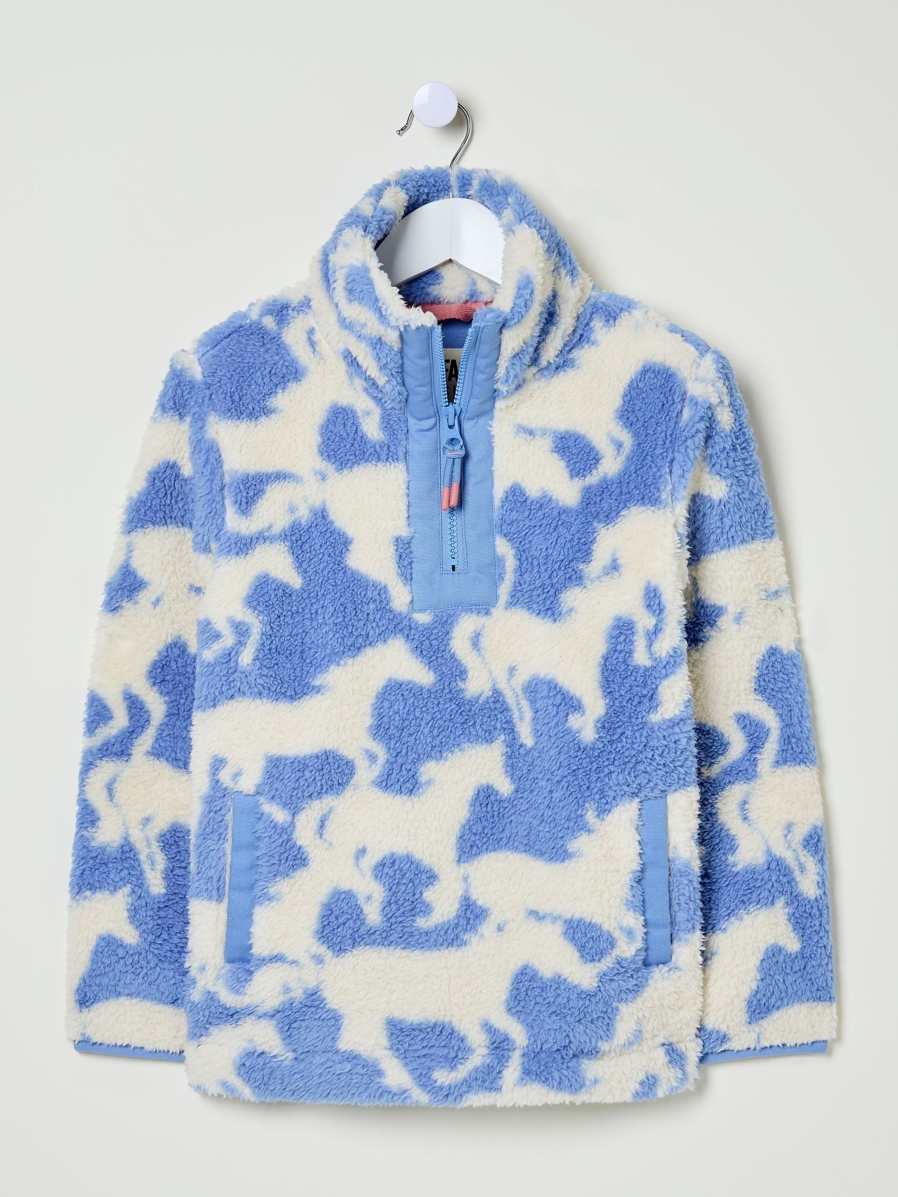 Blue Horse Half Neck Fleece - Image 6 of 6