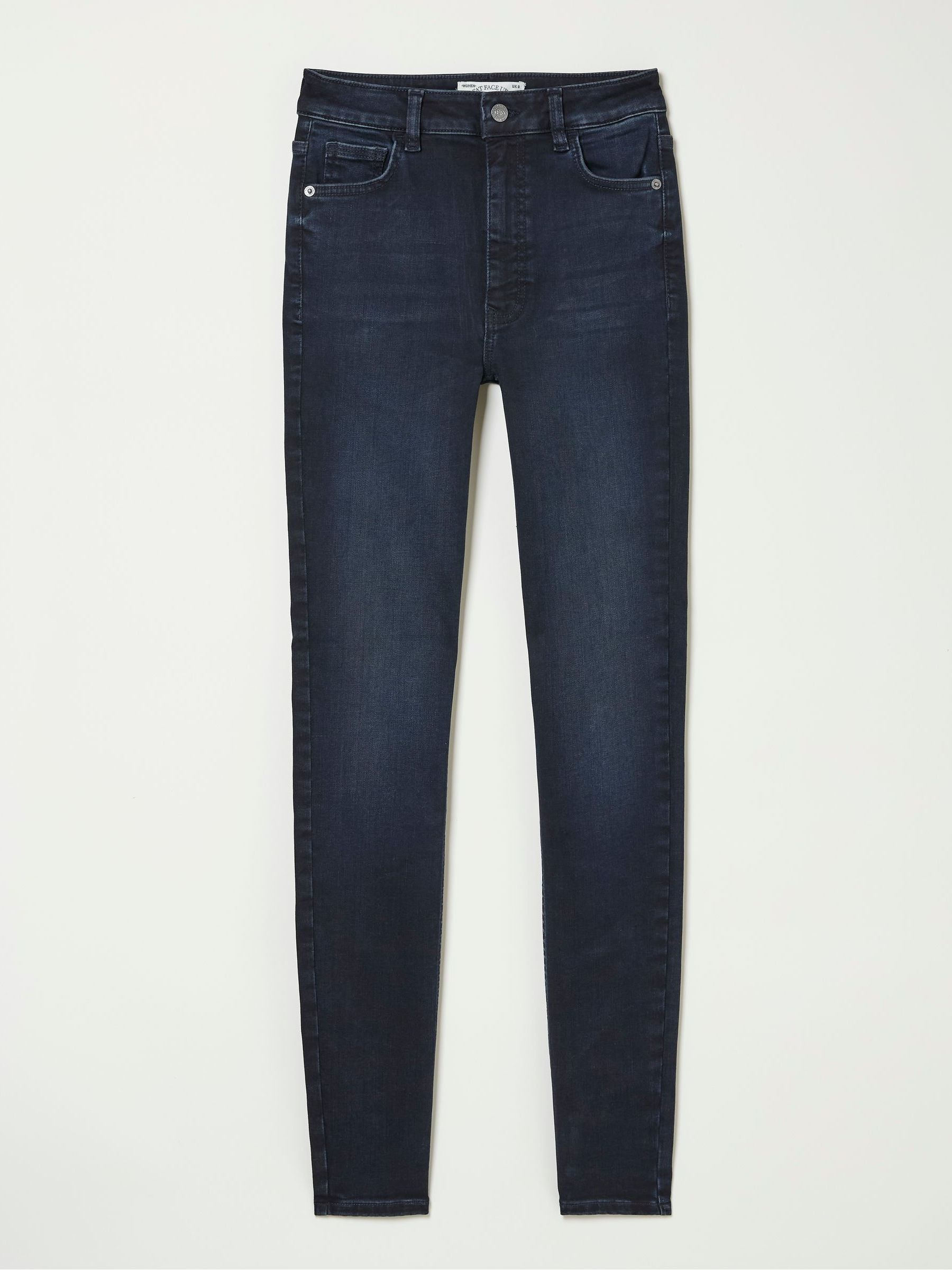 Harlow Denim Dark Blue Highwaist Skinny Jeans - Image 6 of 6