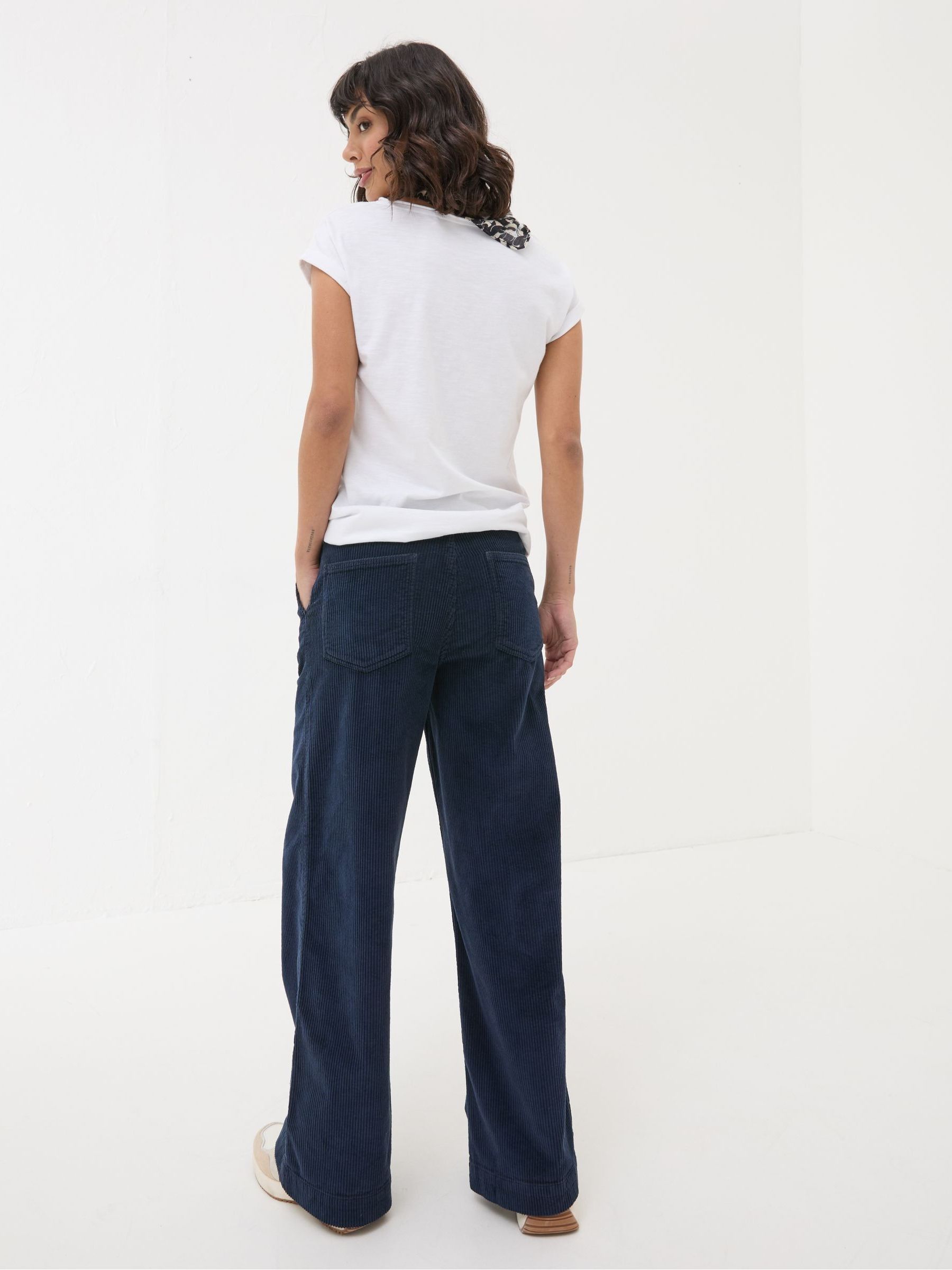 Kendall Blue Cord Trousers - Image 2 of 5