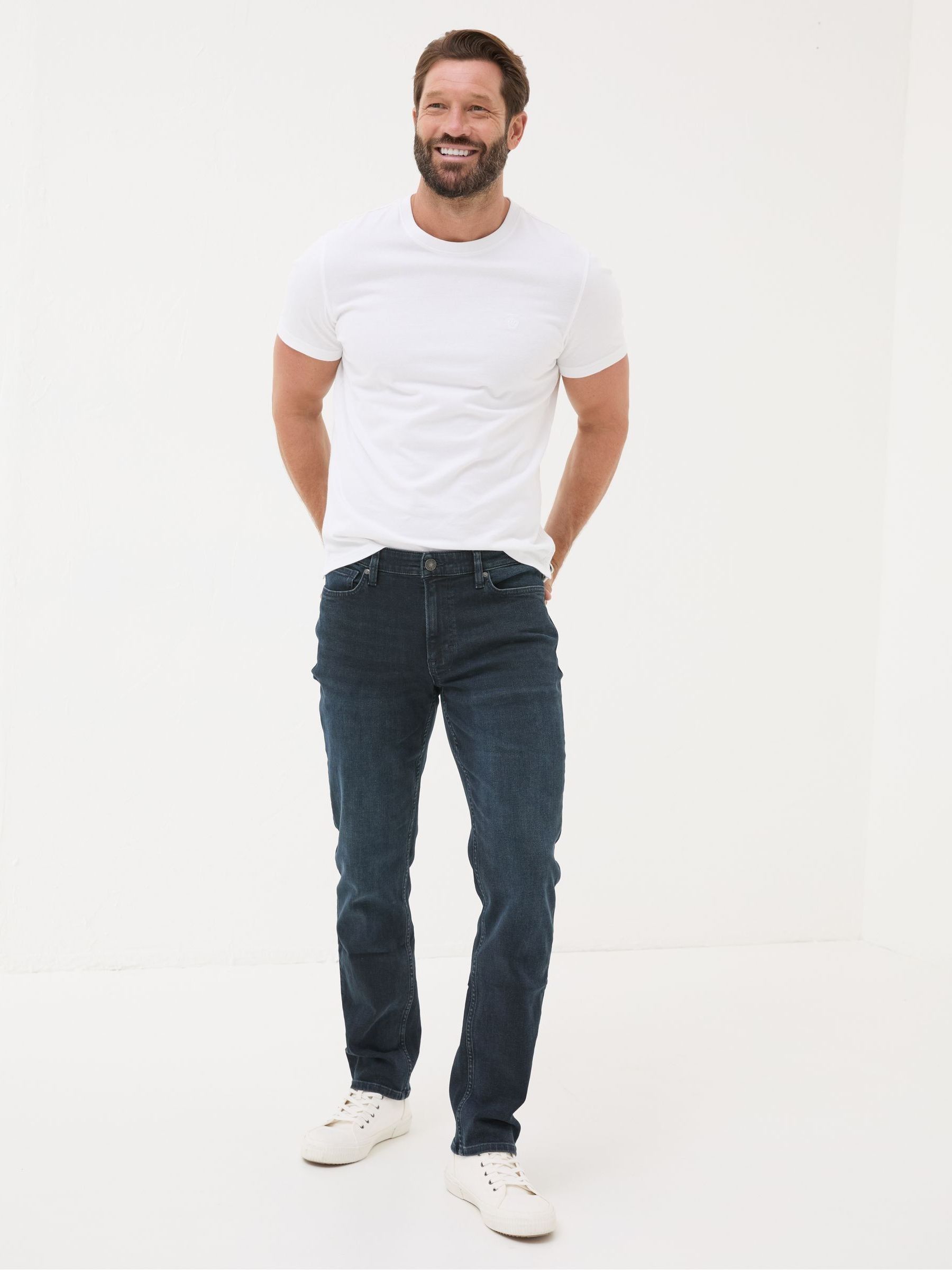 Denim Dark Blue Slim Fit Jeans - Image 3 of 6