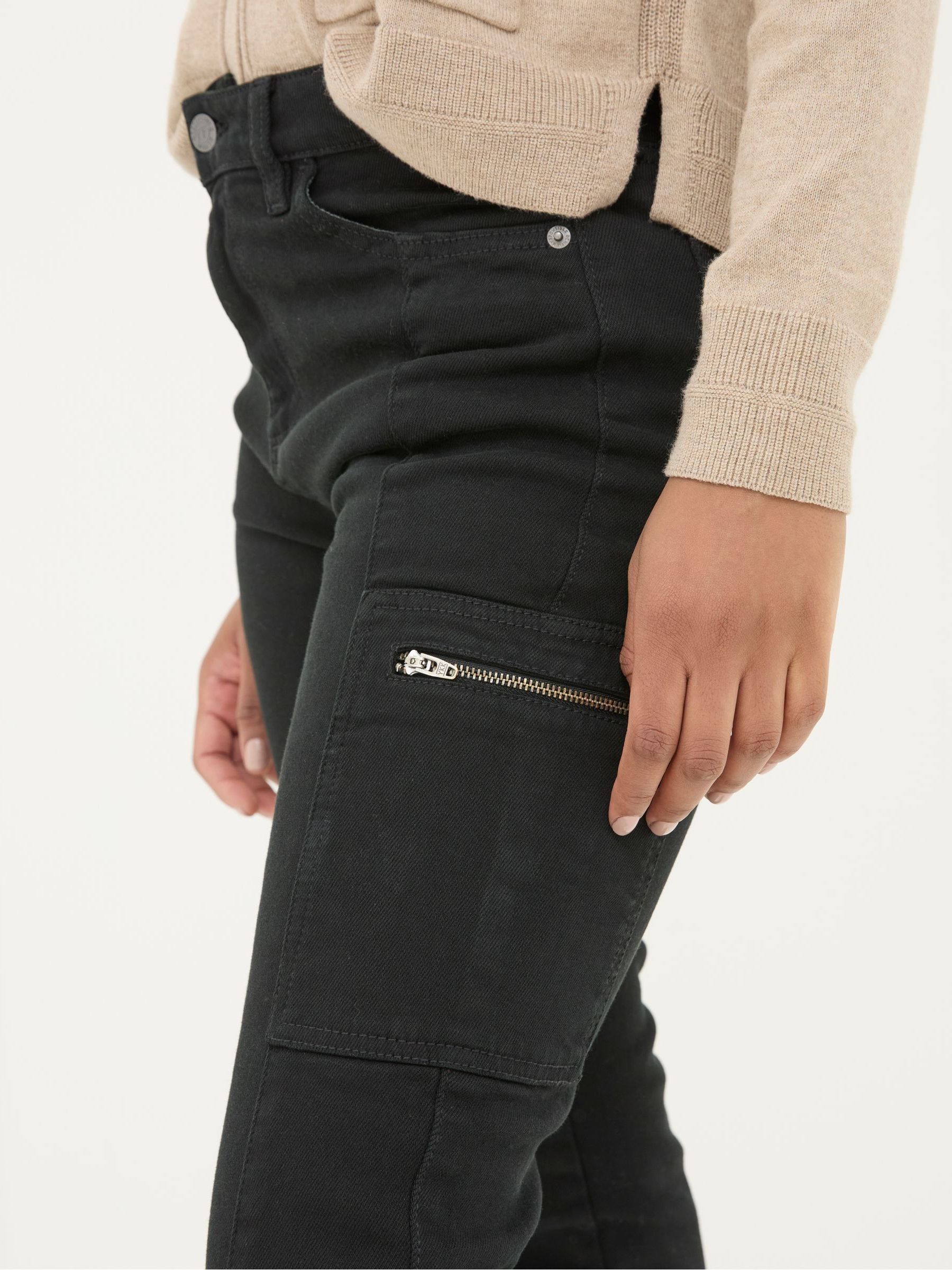 Malvern Black Cargo Trousers - Image 4 of 4