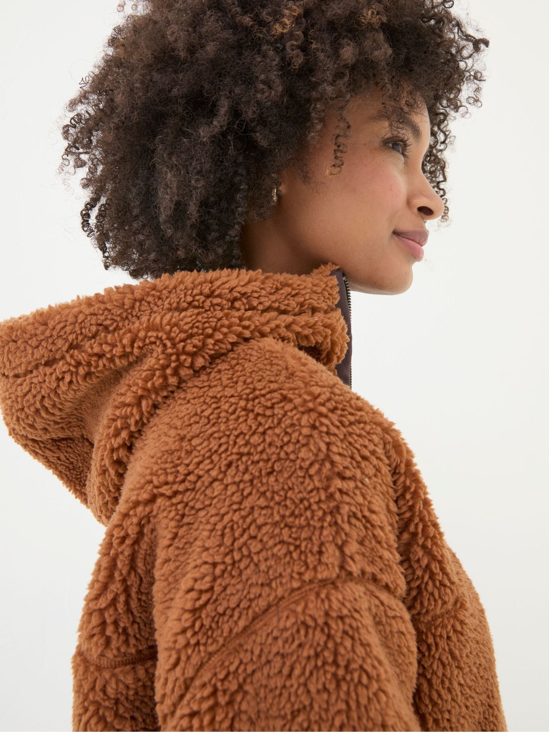 Millie Brown Overhead Fleece - Image 4 of 5
