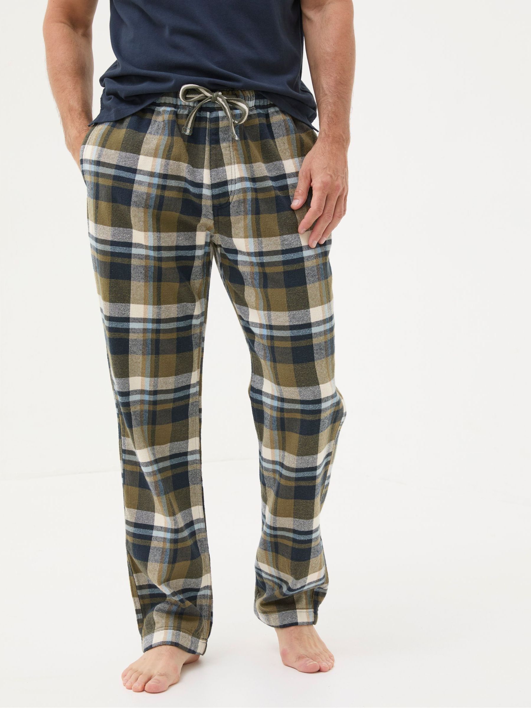 Hambrook Green Check Pyjama Bottoms - Image 2 of 7