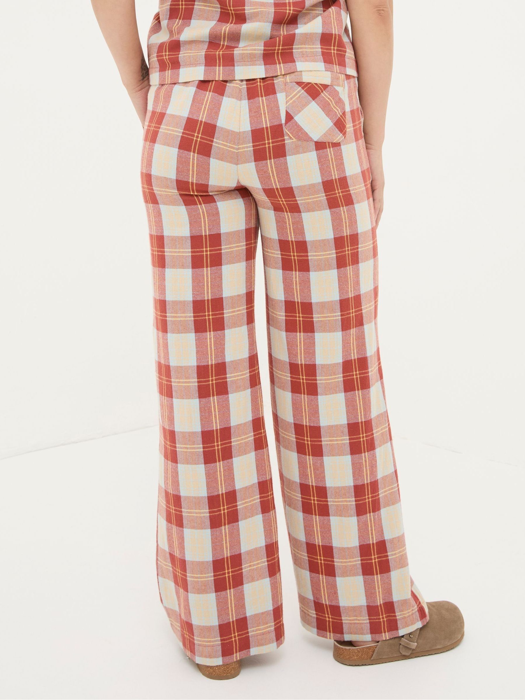Lola Red Multi Check Pyjama Bottoms - Image 2 of 4