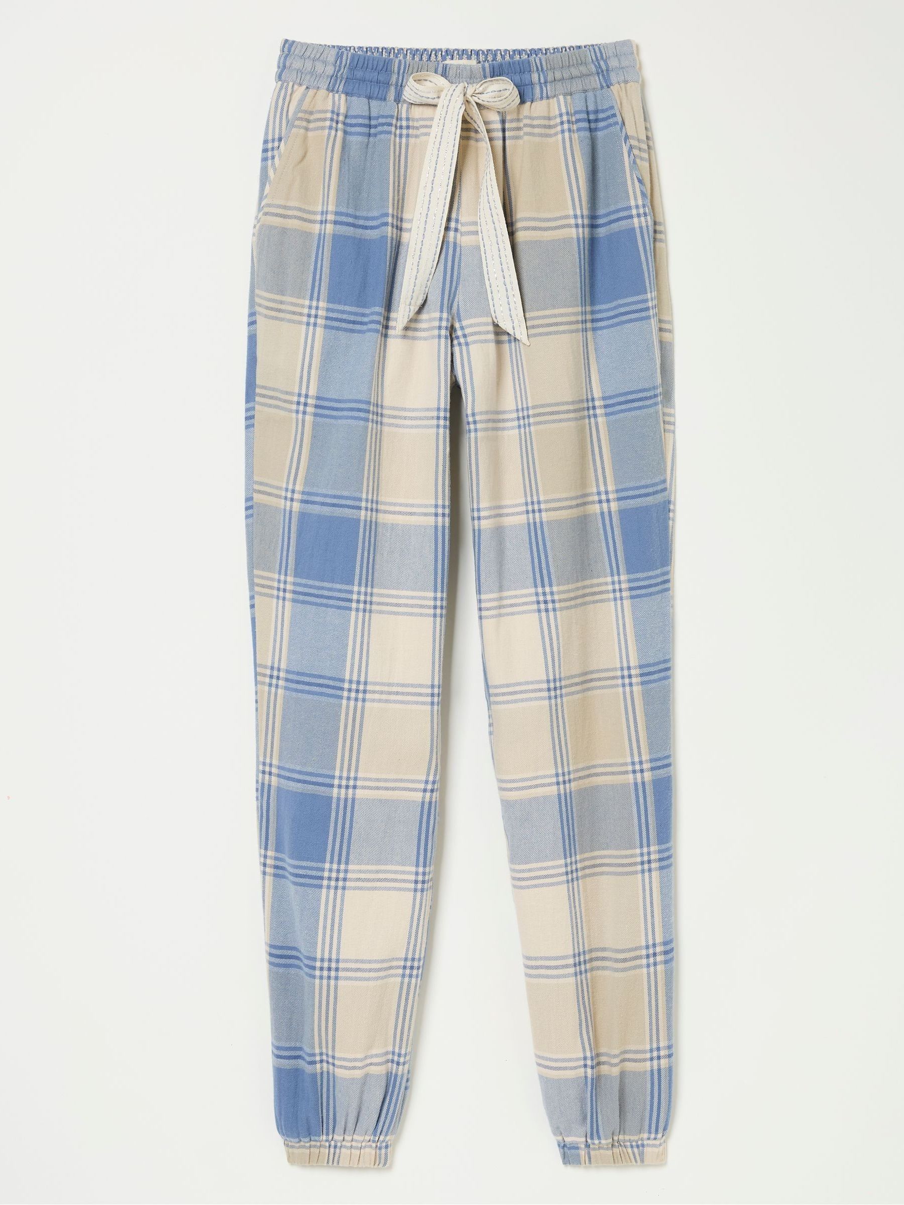 Cora Ivory Check Check Pyjama Bottoms - Image 6 of 6