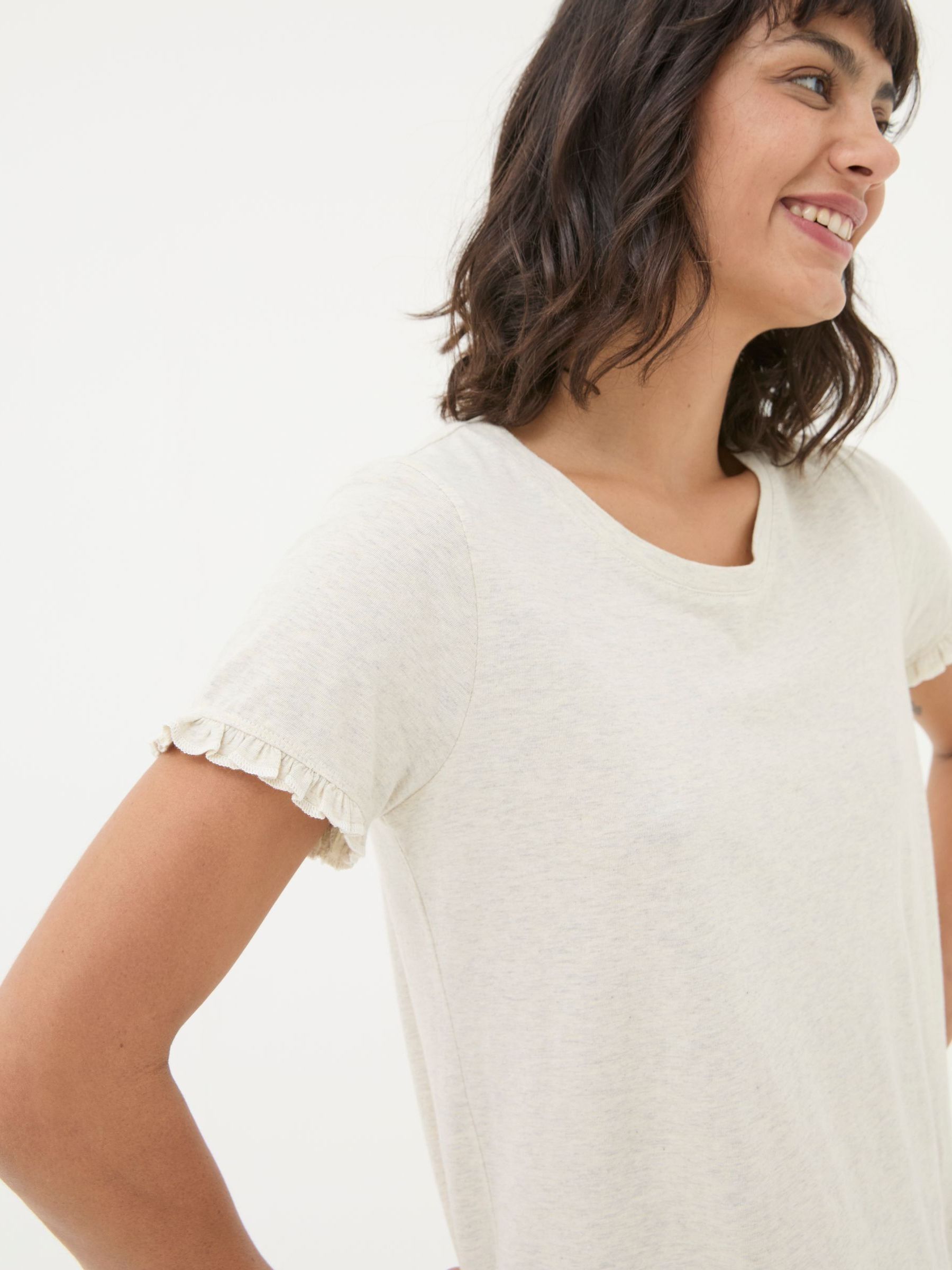 Felicity Natural Felicity Pyjama Top - Image 4 of 5