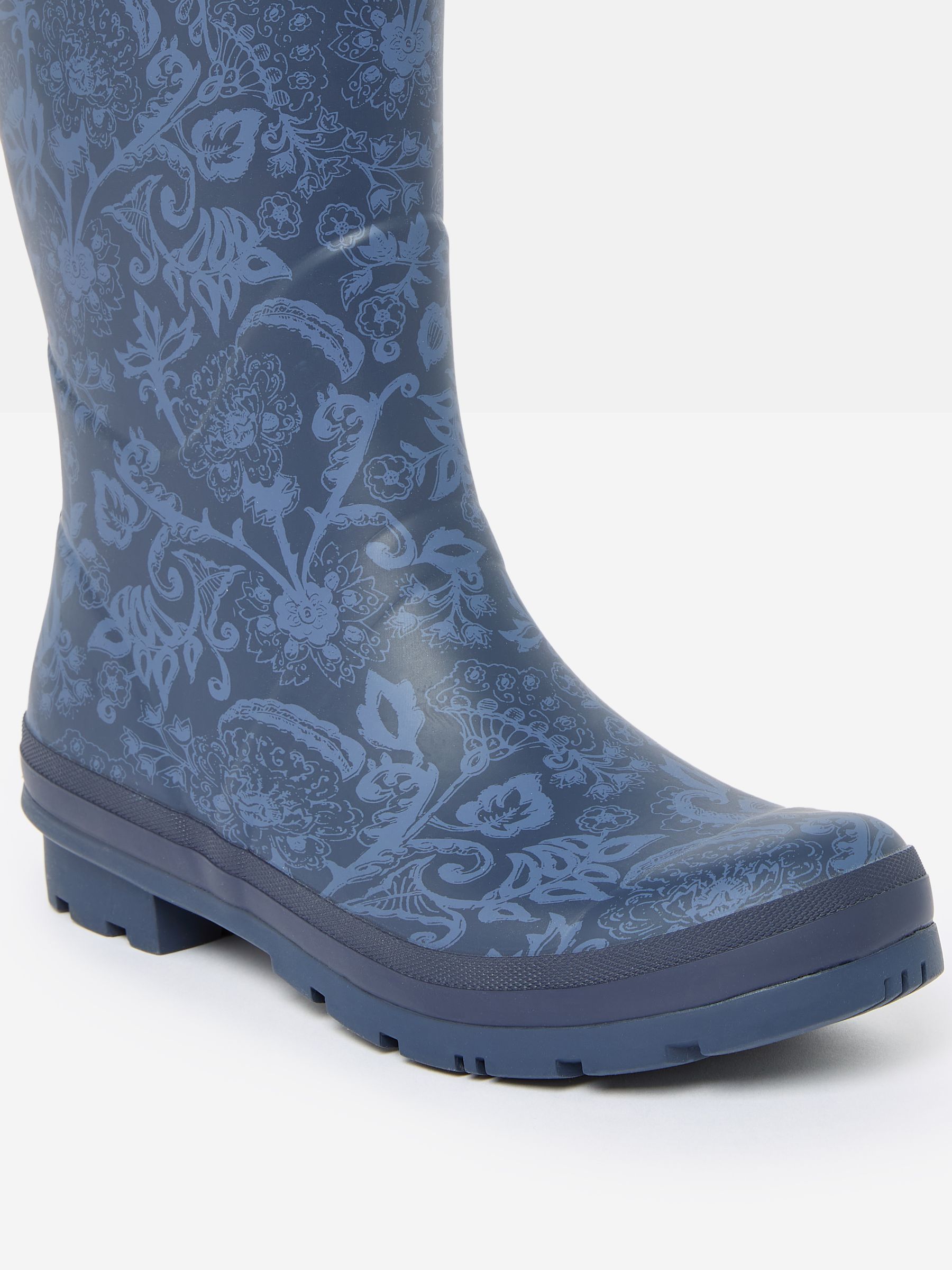 Printed Navy Adjustable Tall Wellies - Image 4 of 5