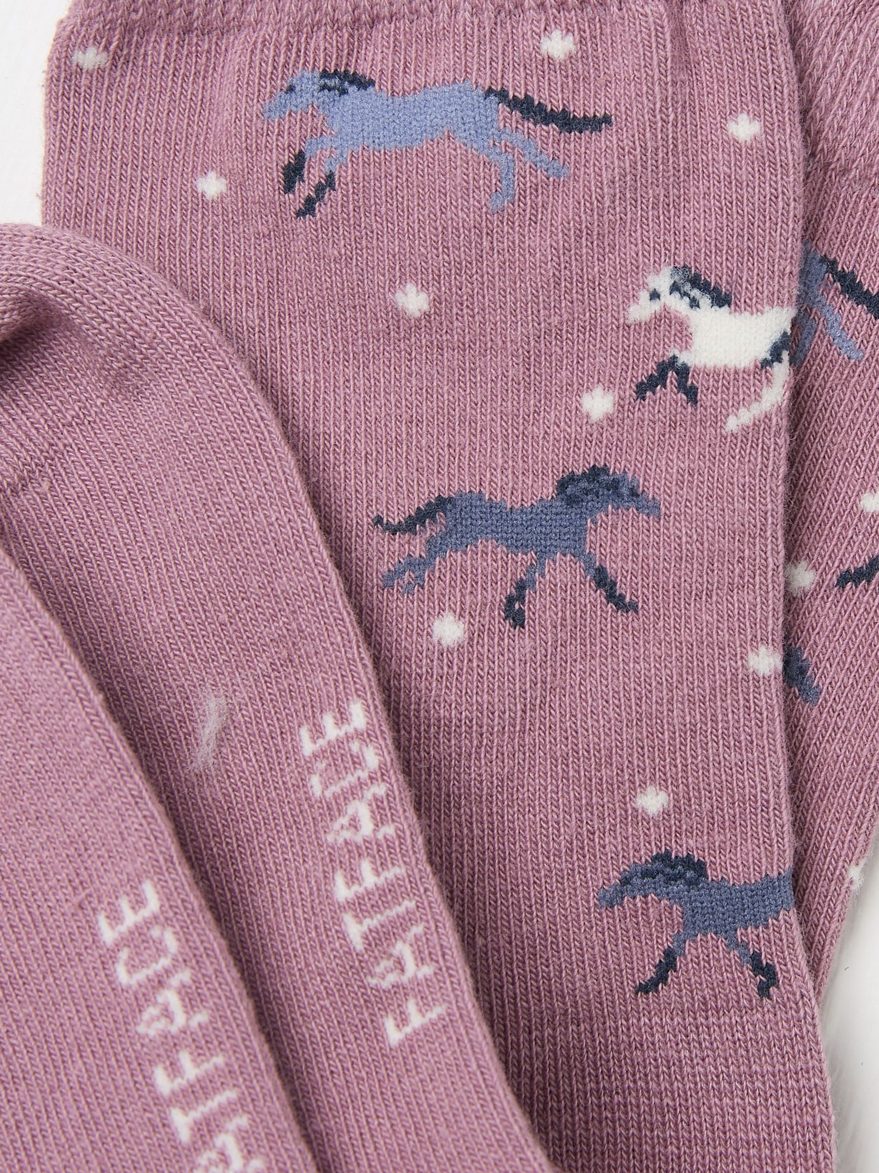 Pink Horse Kids' Socks 1 Pack - Image 3 of 3